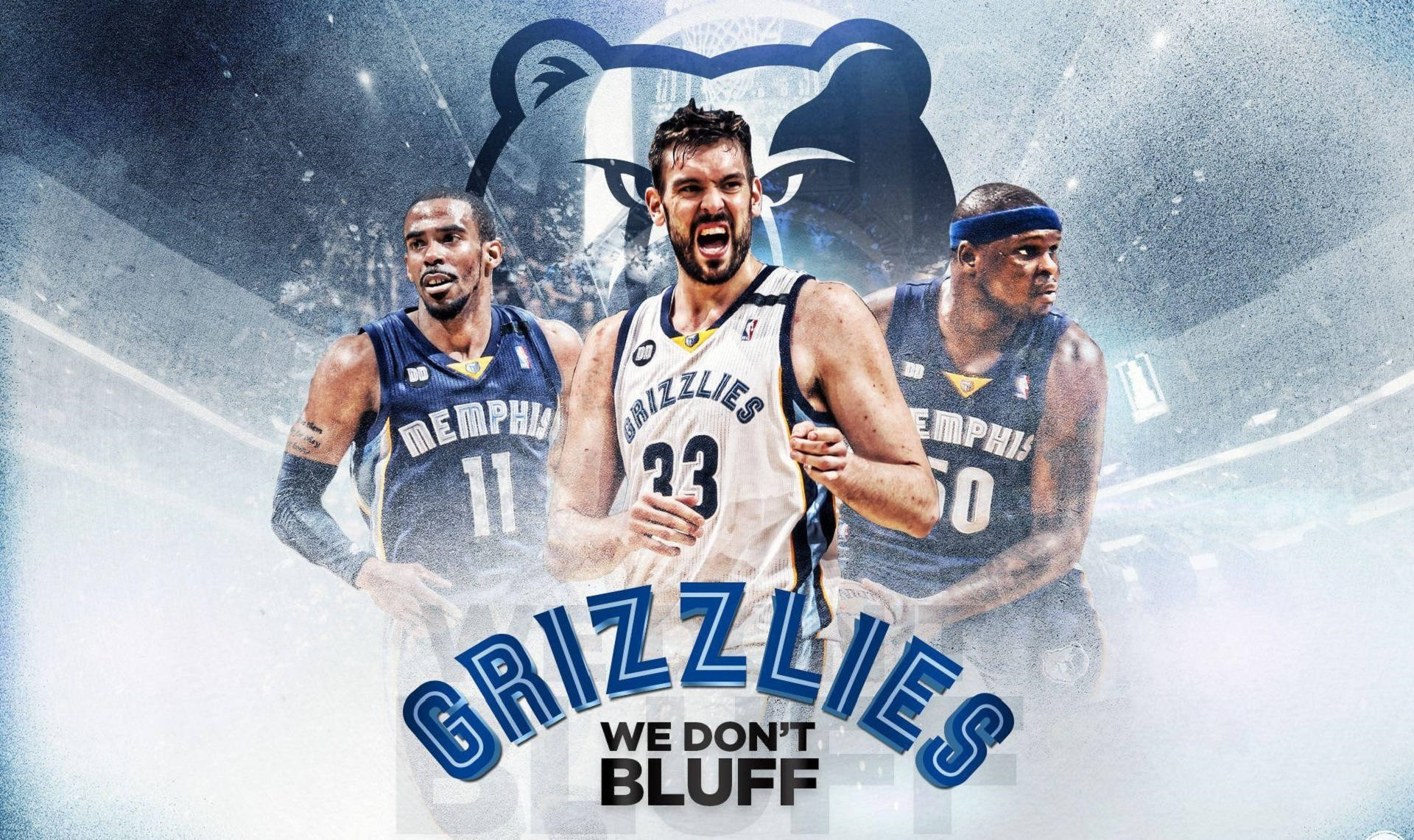 Memphis Grizzlies, basketball team, team logo, Full HD Desktop Wallpaper