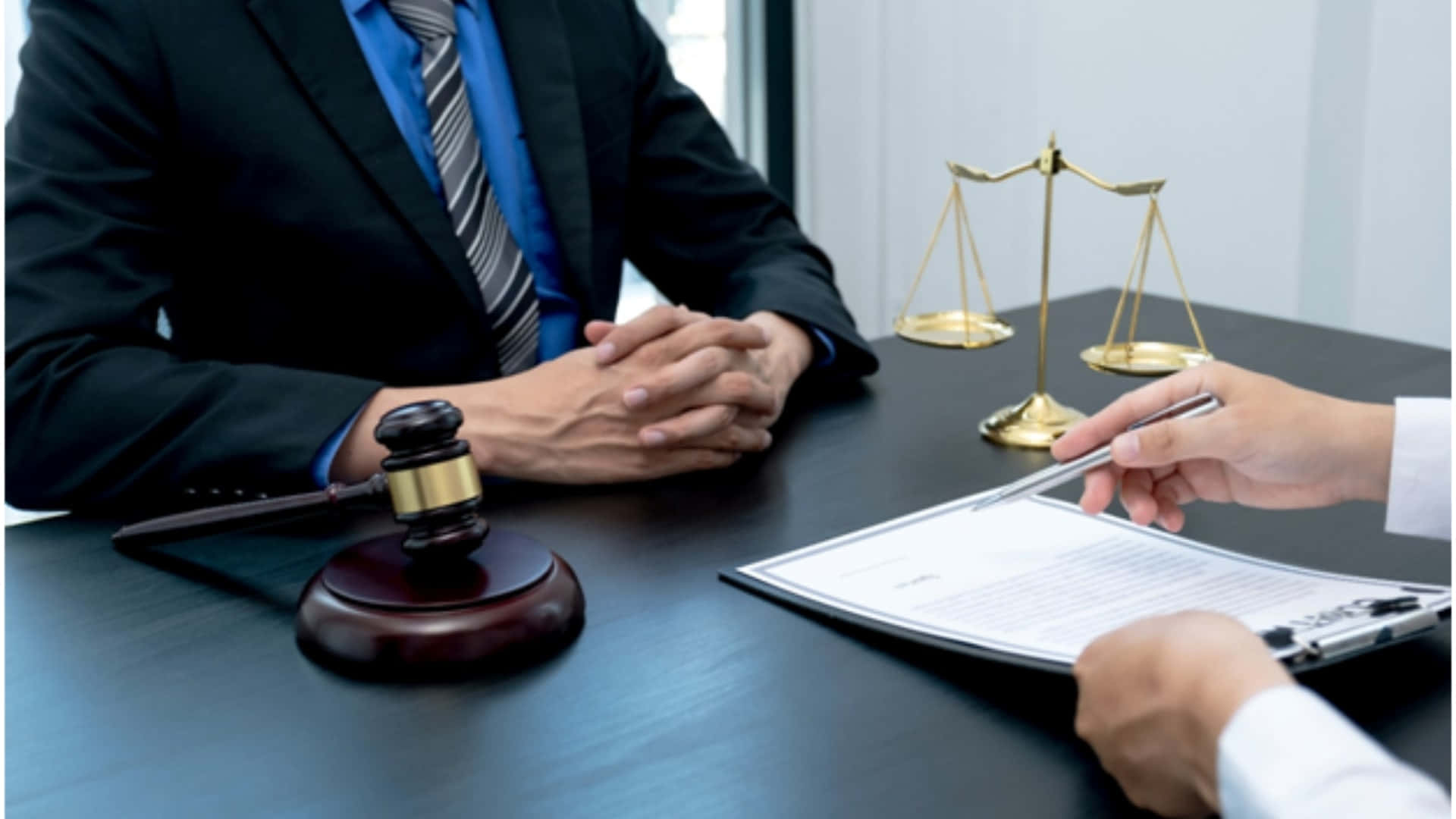 judge, suit, desk, Full HD Desktop Wallpaper