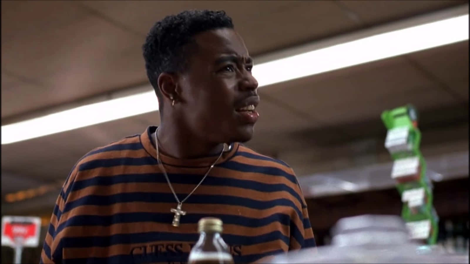 Menace Ii Society, striped shirt, cross necklace, HD Desktop Wallpaper