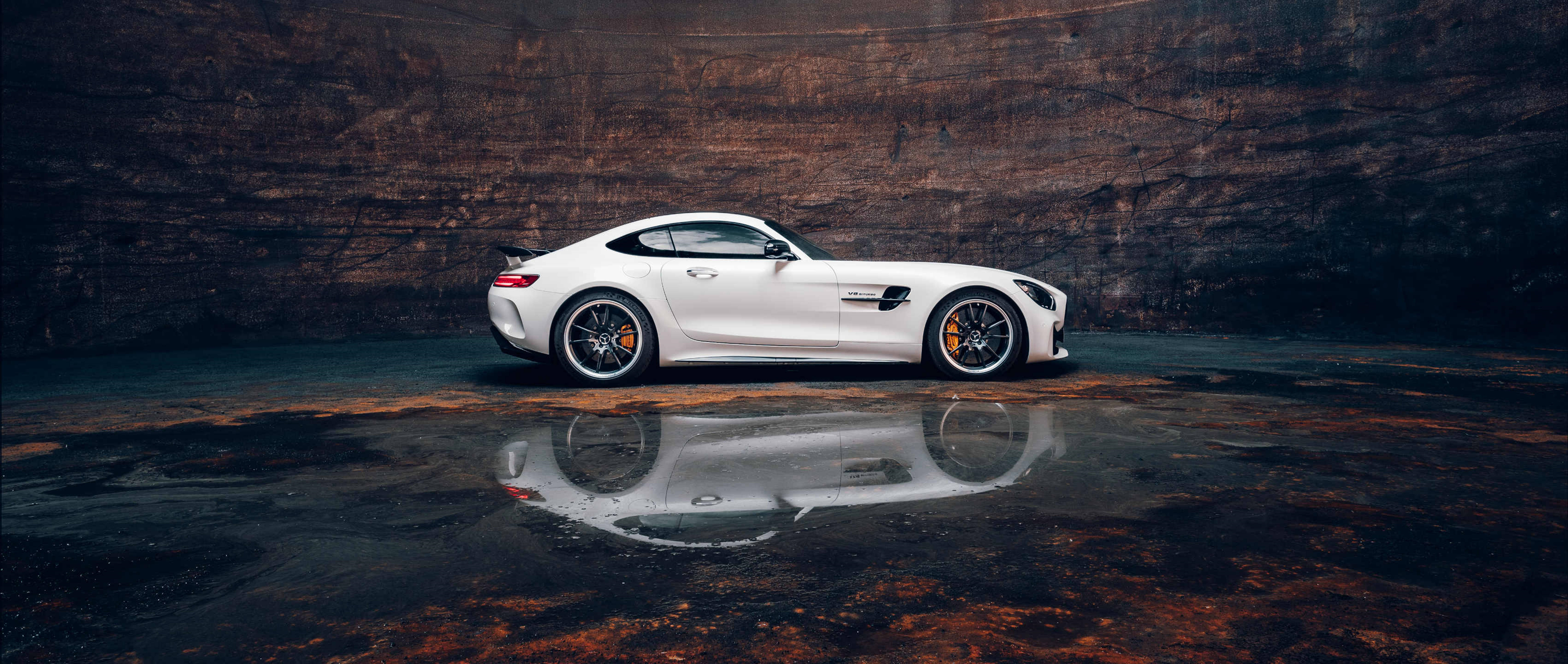 Mercedes AMG, 4K, cave, 8K Desktop Wallpaper