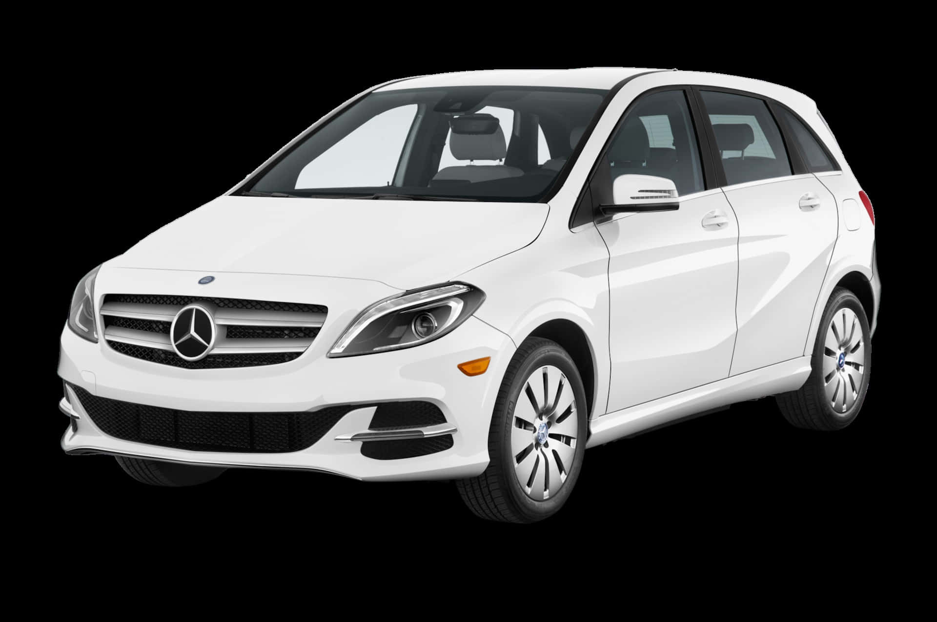 Mercedes-Benz B-Class, station wagon, pristine white, Full HD Desktop Wallpaper