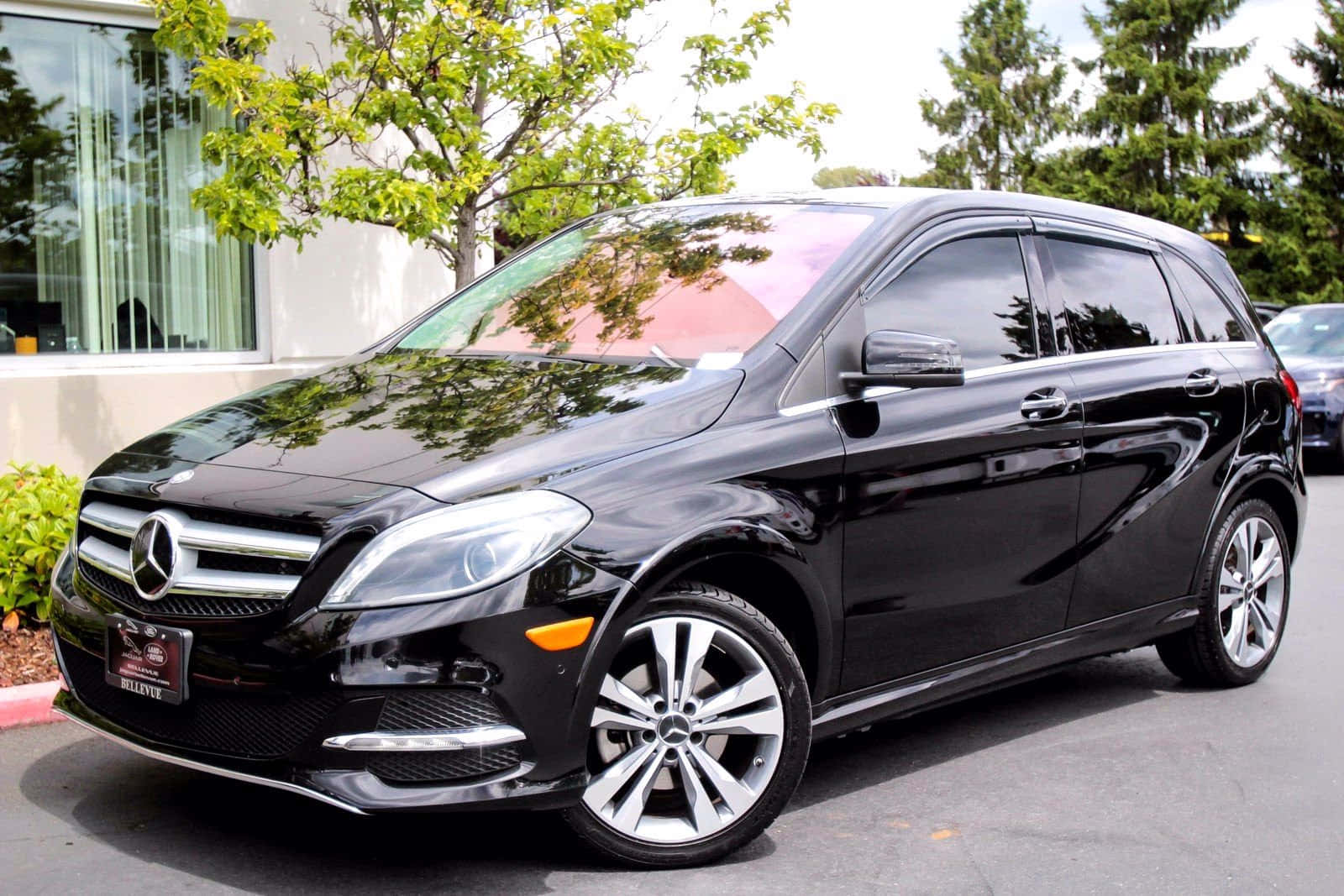 Mercedes-Benz B-Class, black, station wagon, HD Desktop Wallpaper