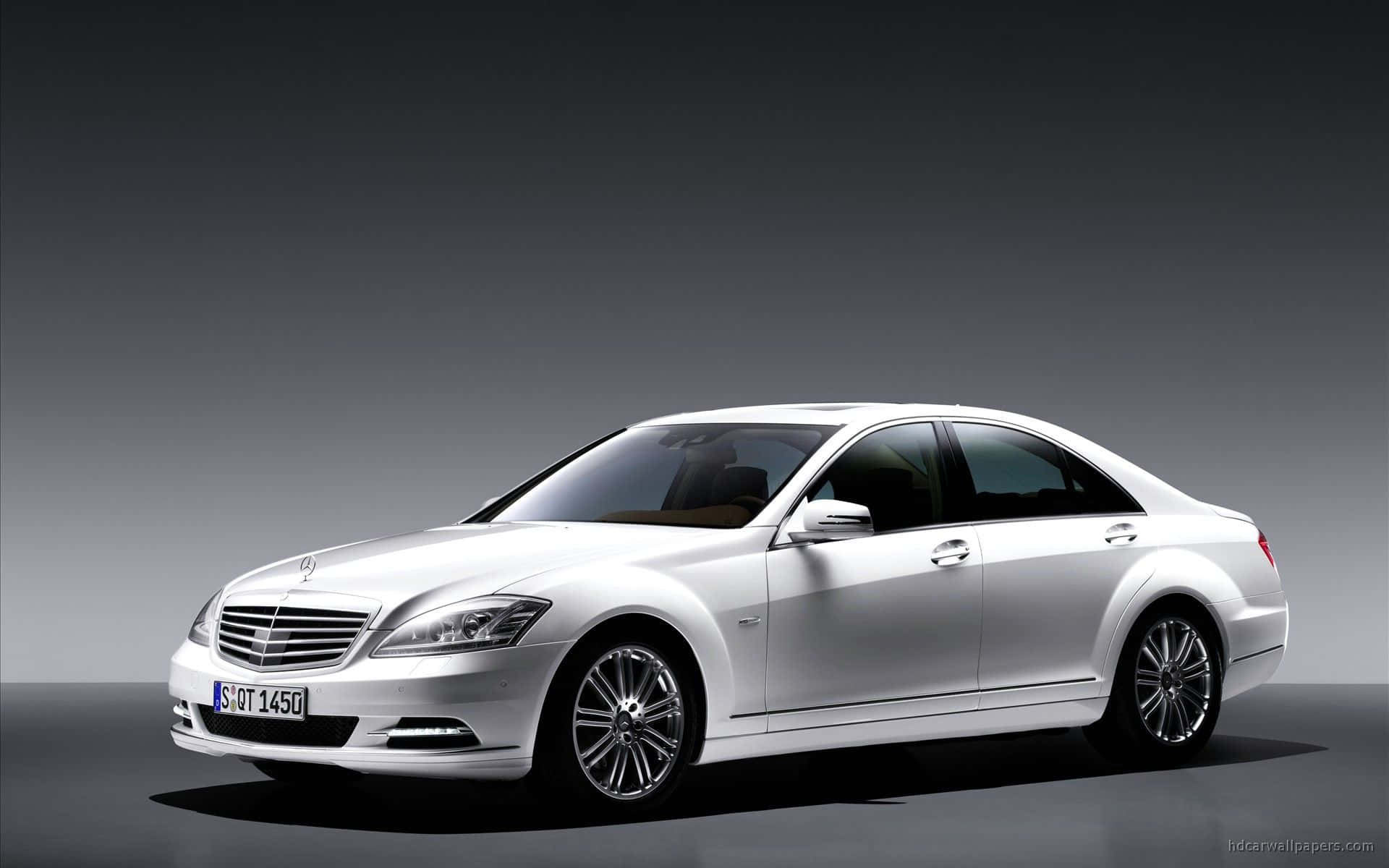 Mercedes Benz S-class, 2010, white, Full HD Desktop Wallpaper
