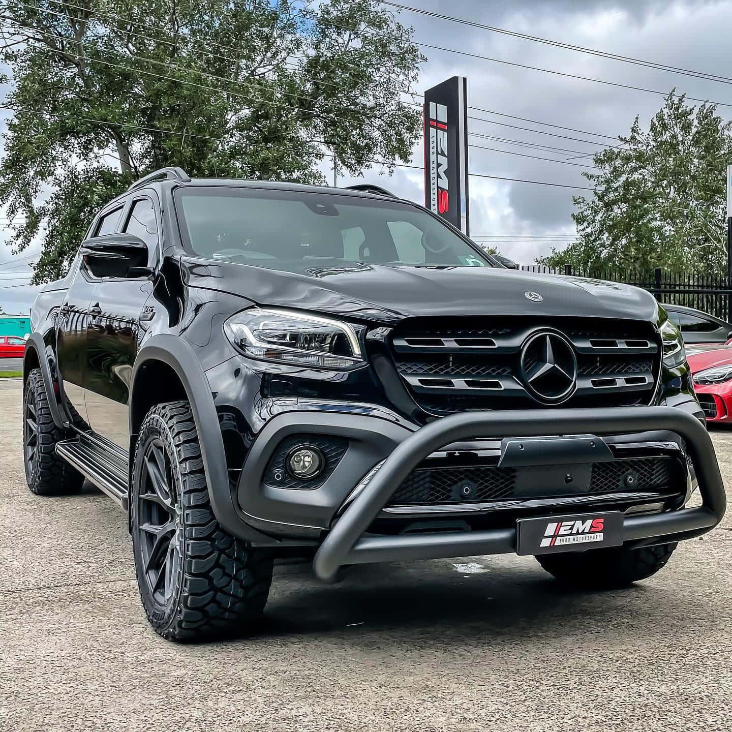 Mercedes-Benz X-Class, black, rugged tires, HD Desktop Wallpaper