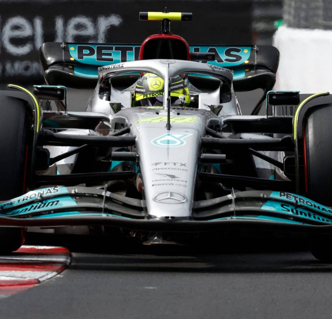 Mercedes F1, silver, teal, SD Desktop Wallpaper