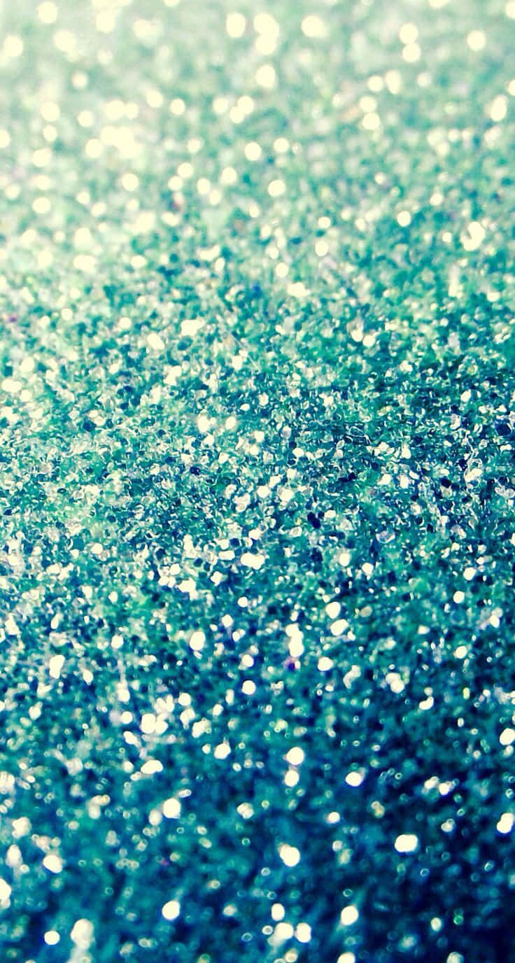 blue and silver mermaid glitters, teal and silver glitter, bokeh highlights, HD Phone Wallpaper