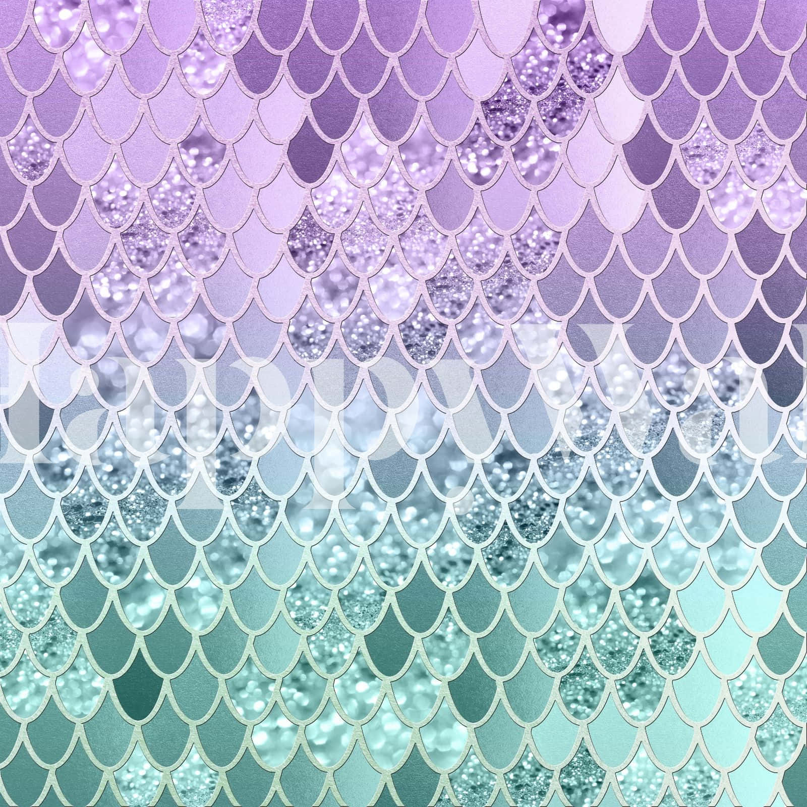 mermaid scales, purple, turquoise, HD Desktop Wallpaper