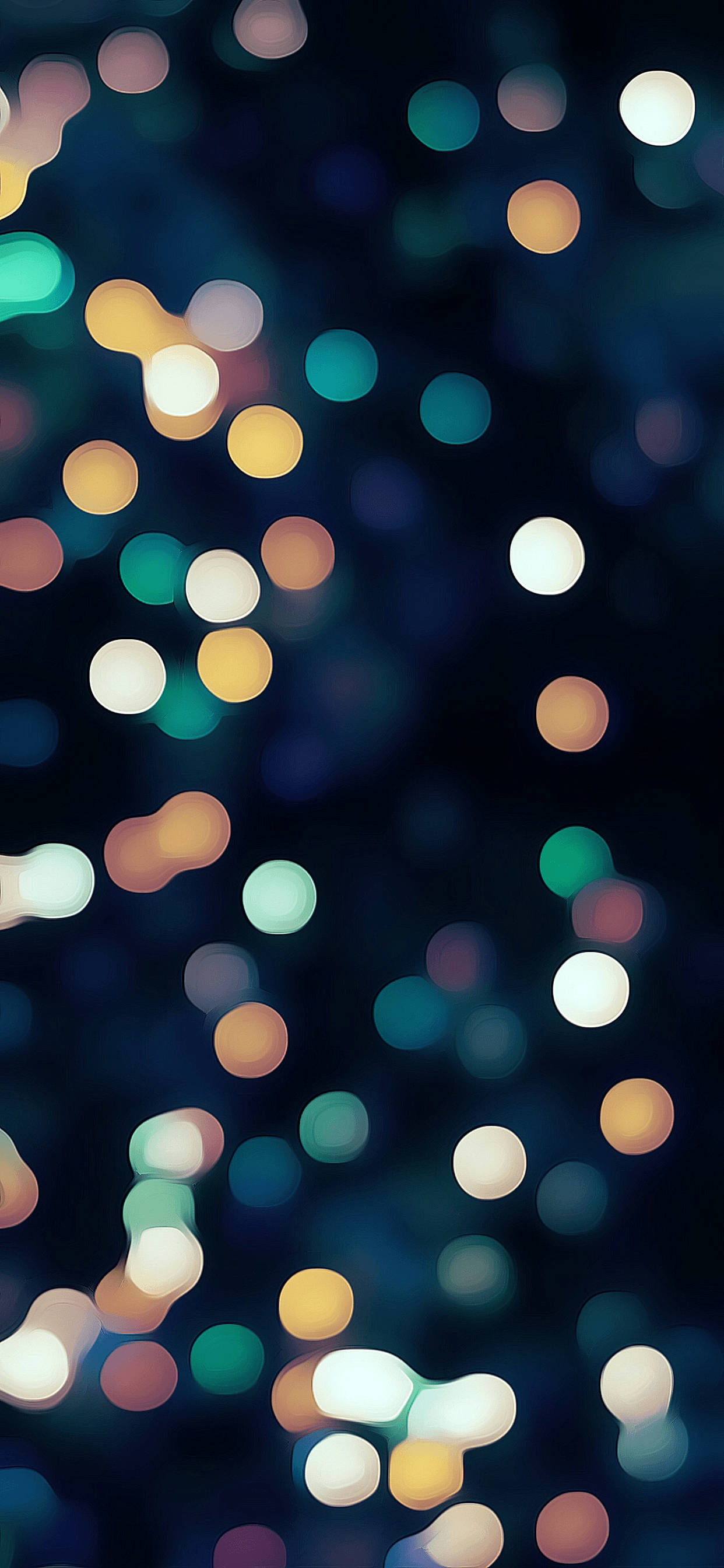 Christmas lights, iPhone, glowing bokeh lights, 2K Phone Wallpaper