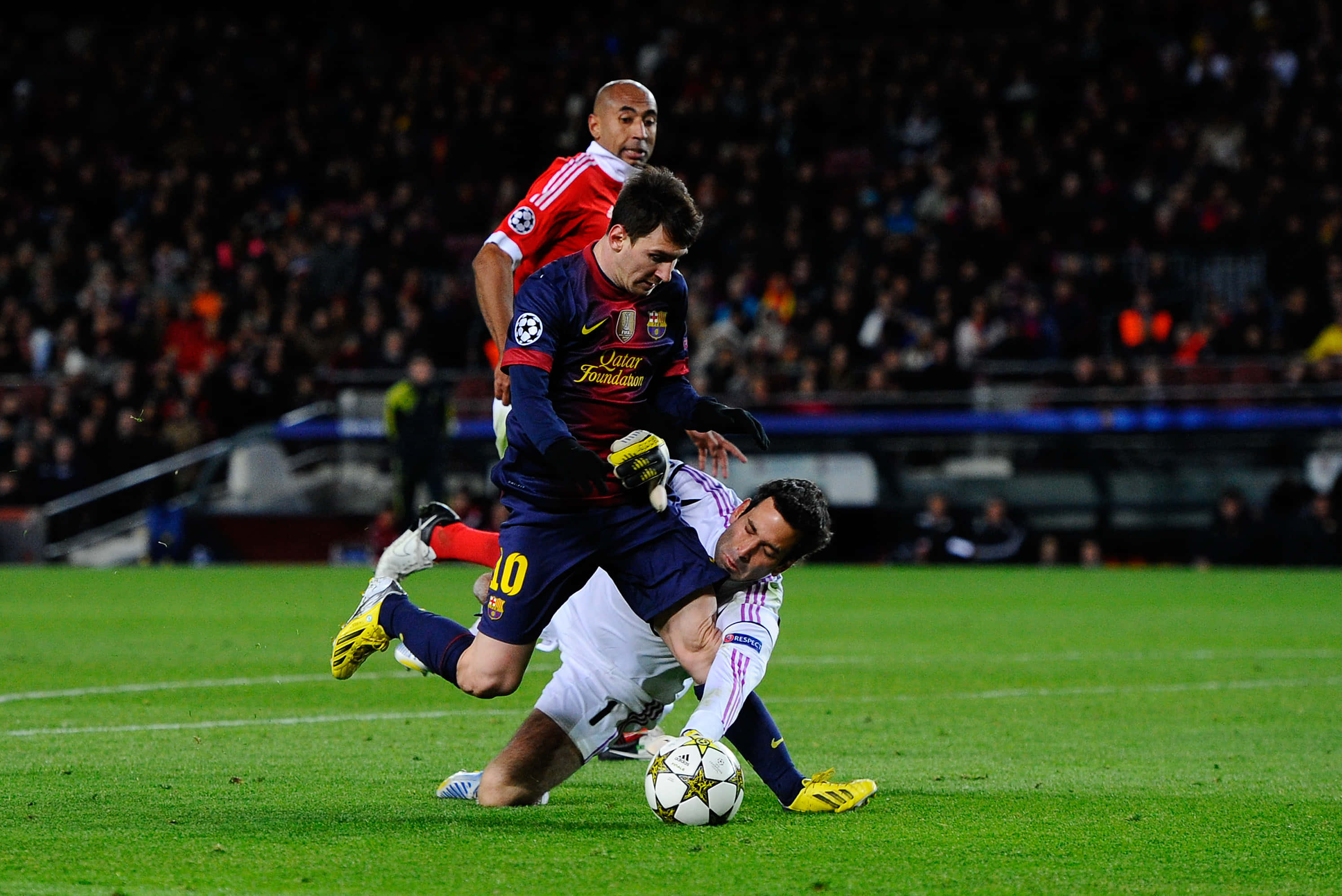 Messi, dribble, football match, 2K Desktop Wallpaper