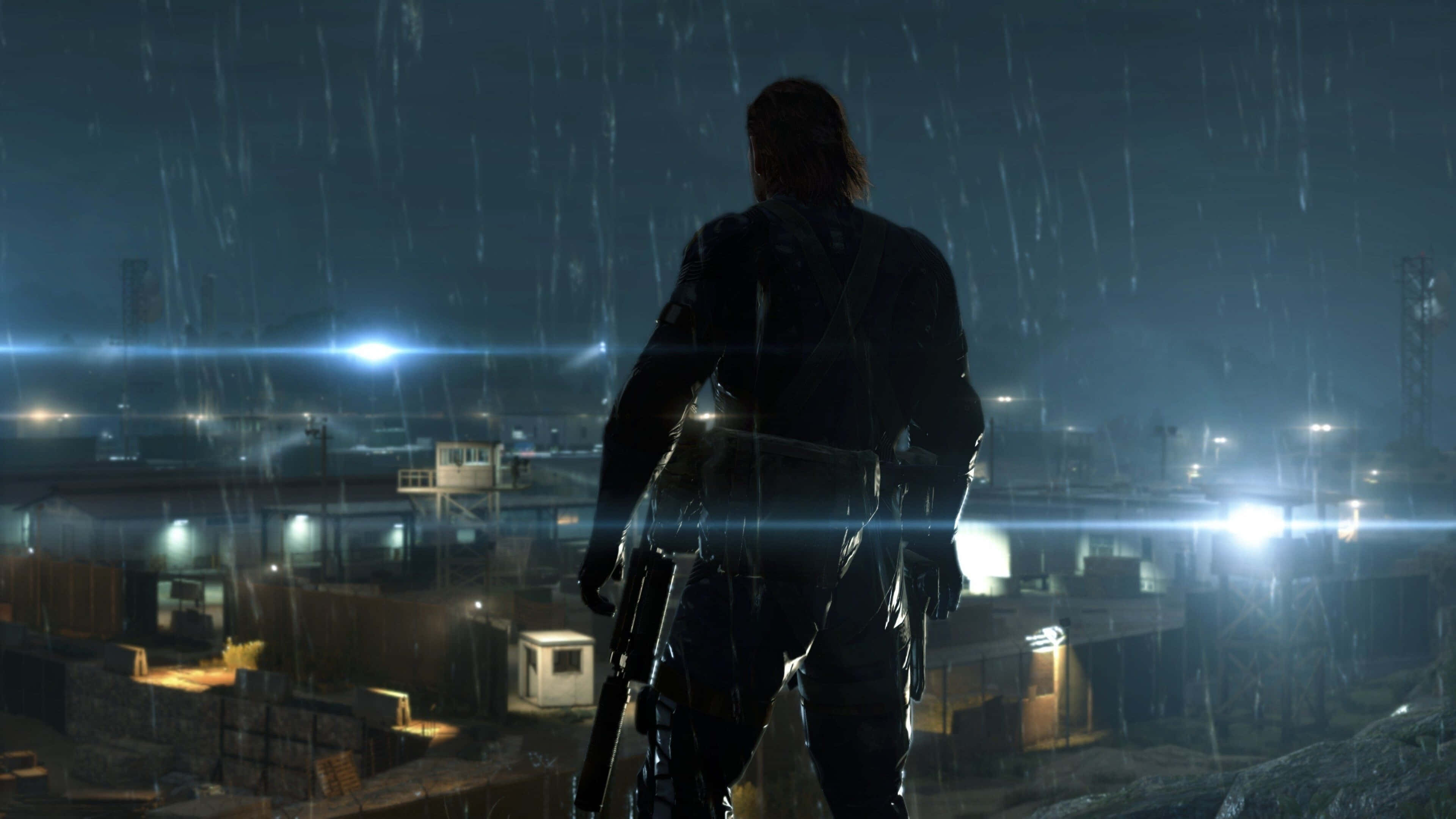 Metal Gear, 4K, night, 4K Desktop Wallpaper