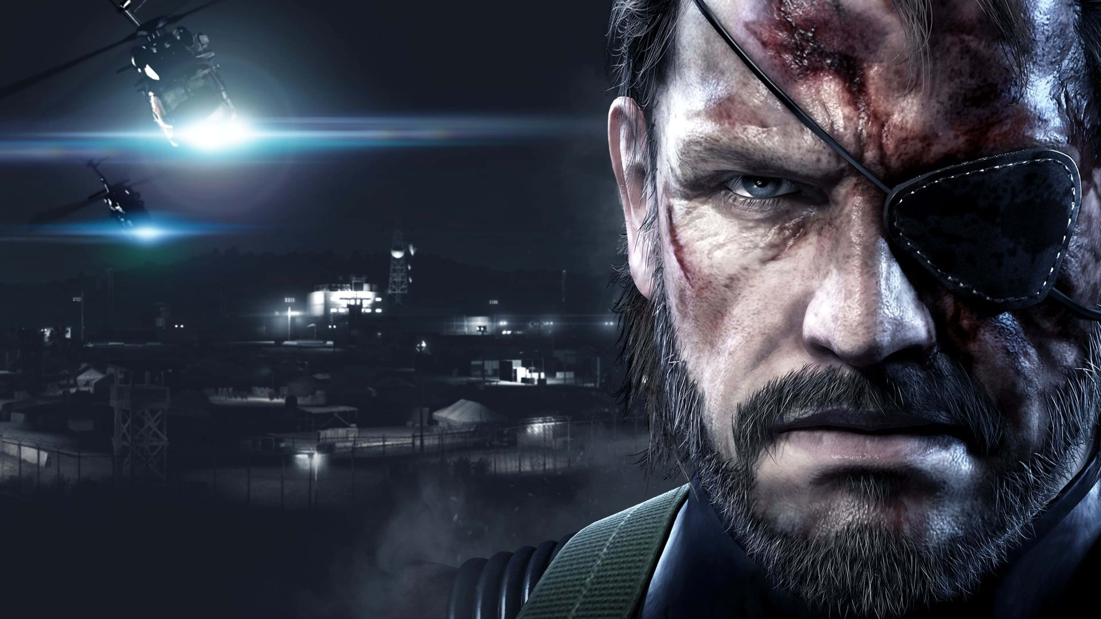 Metal Gear, 4K Resolution, eyepatch, 4K Desktop Wallpaper