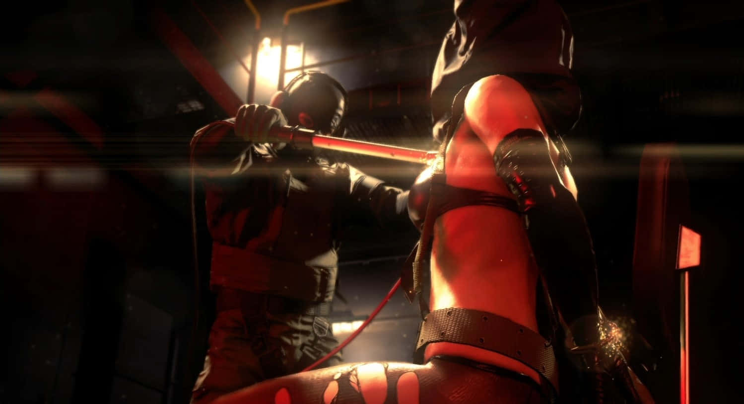 Metal Gear Solid Characters, masked fighter, dark gear, HD Desktop Wallpaper