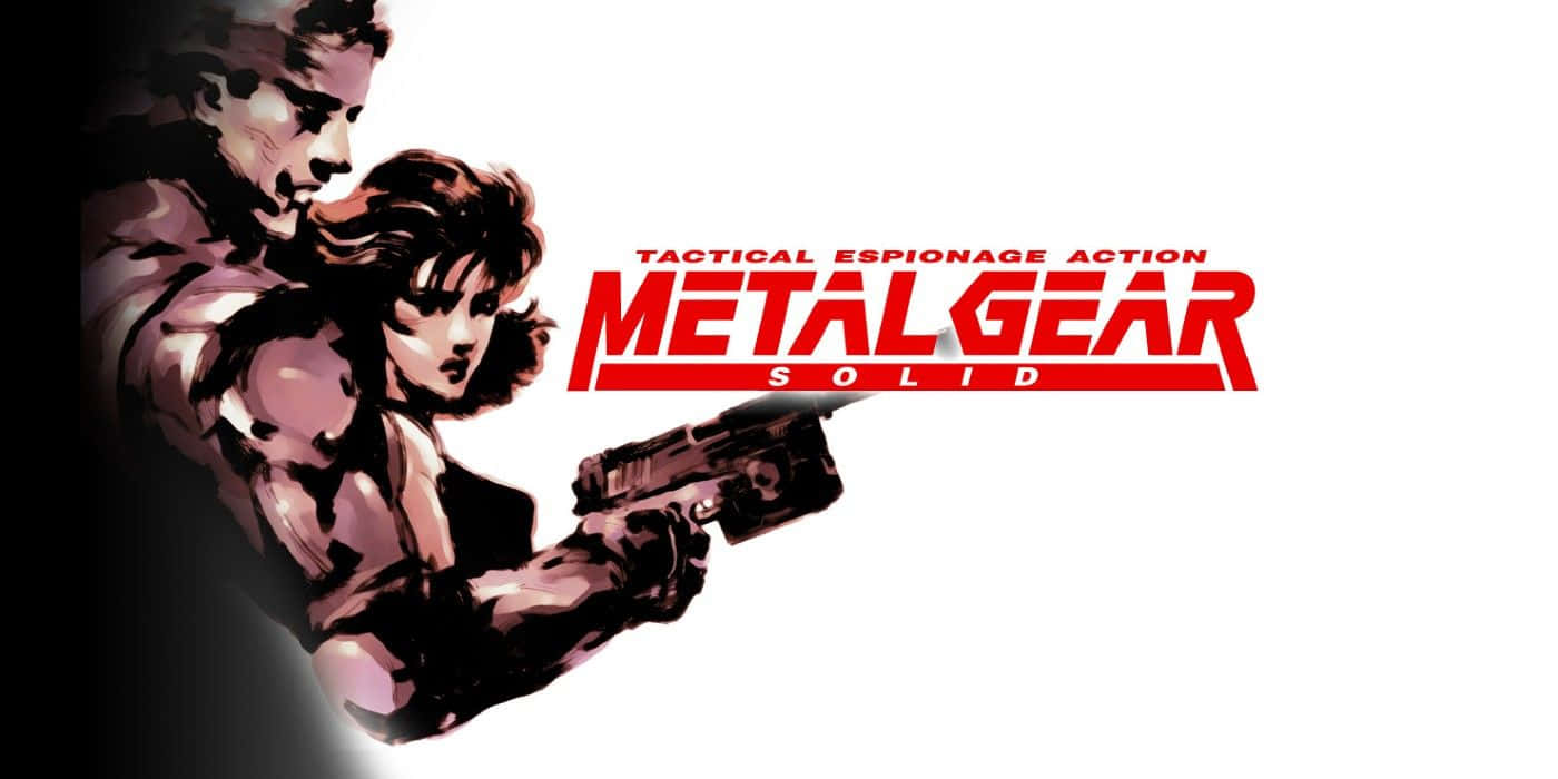 Metal Gear Solid Characters, pistol, stark white background, HD Desktop Wallpaper
