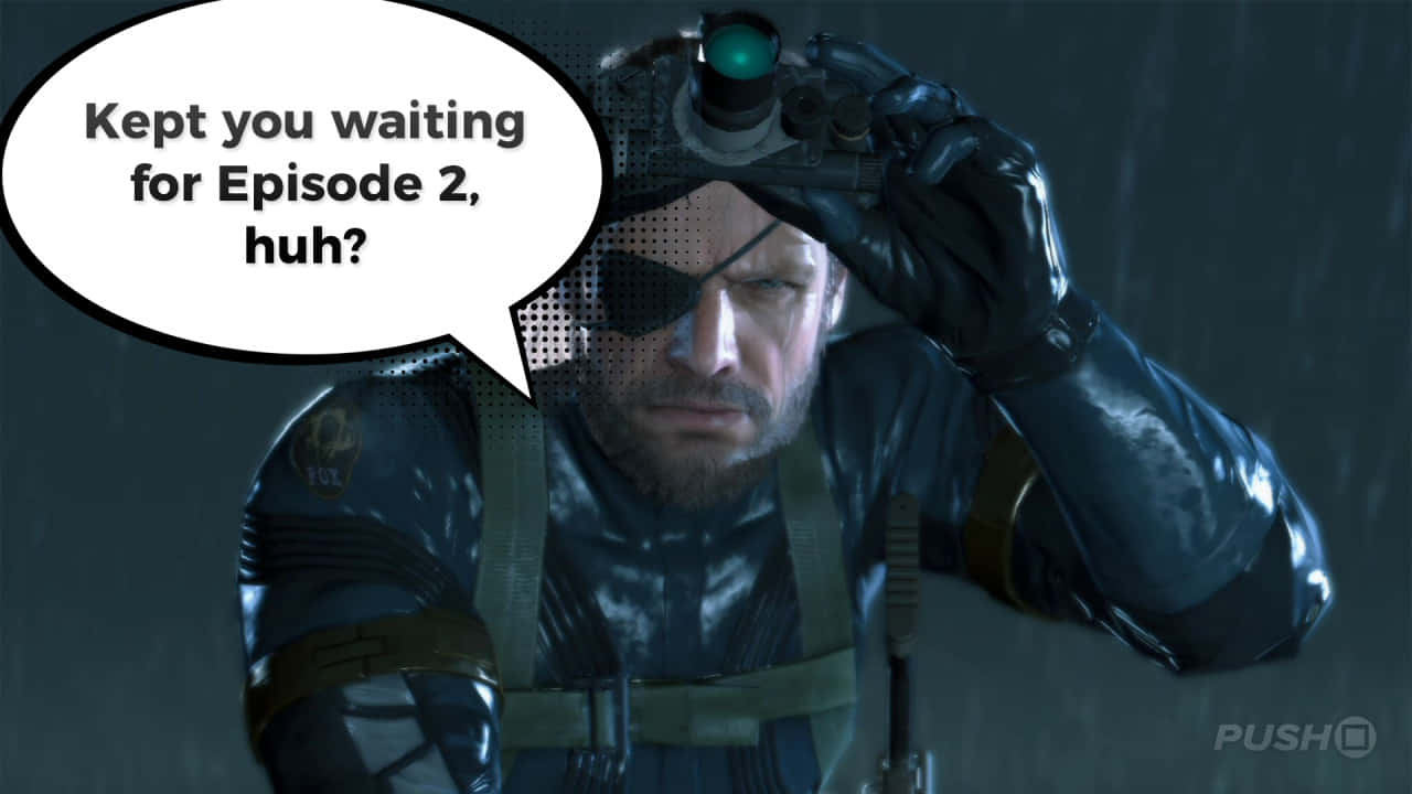 Metal Gear Solid Characters, rain-soaked soldier, eyepatch, HD Desktop Wallpaper