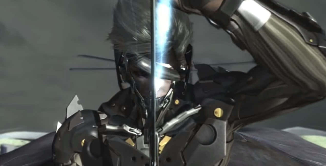 Metal Gear Solid Characters, cybernetic soldier, dark armor, HD Desktop Wallpaper