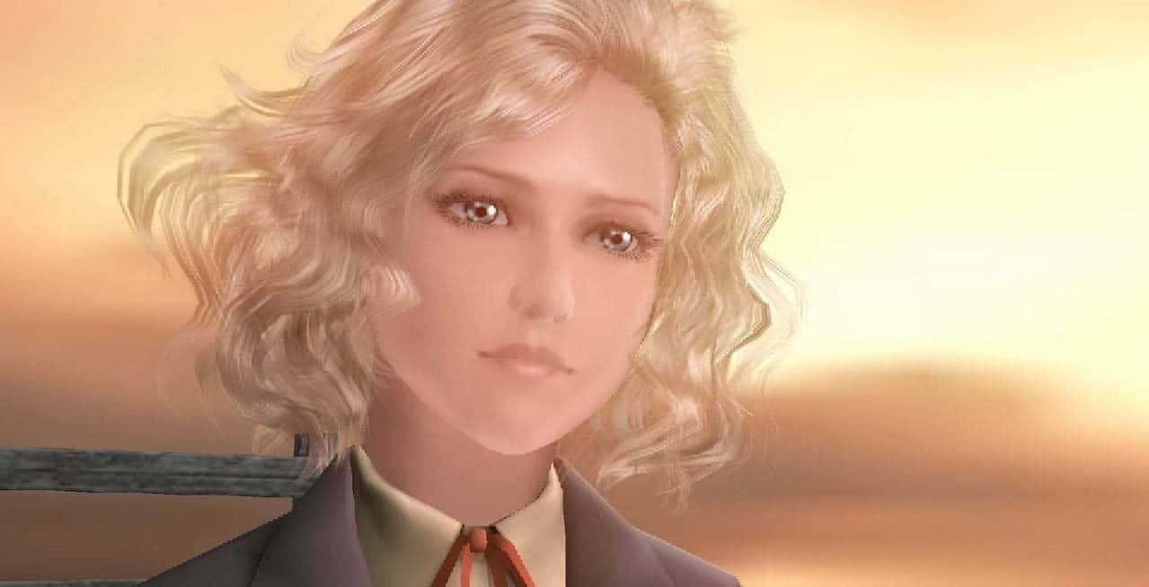 Metal Gear Solid Characters, blonde anime woman, wavy hair, SD Desktop Wallpaper