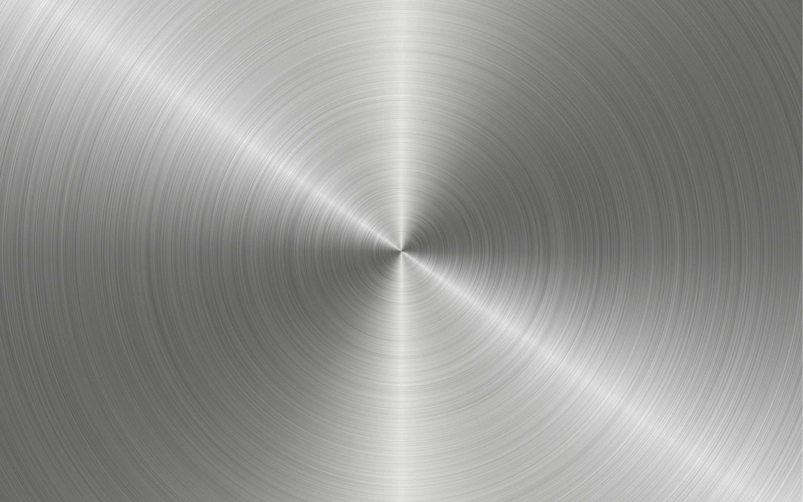 steel, brushed metal, concentric circular grooves, 2K Desktop Wallpaper