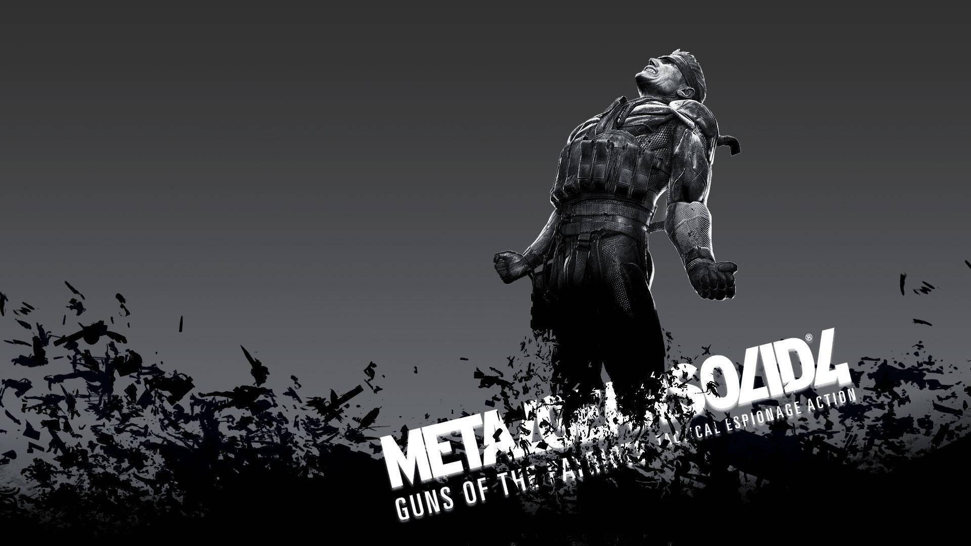 Metal Gear Solid, disintegration effect, tactical gear, Full HD Desktop Wallpaper