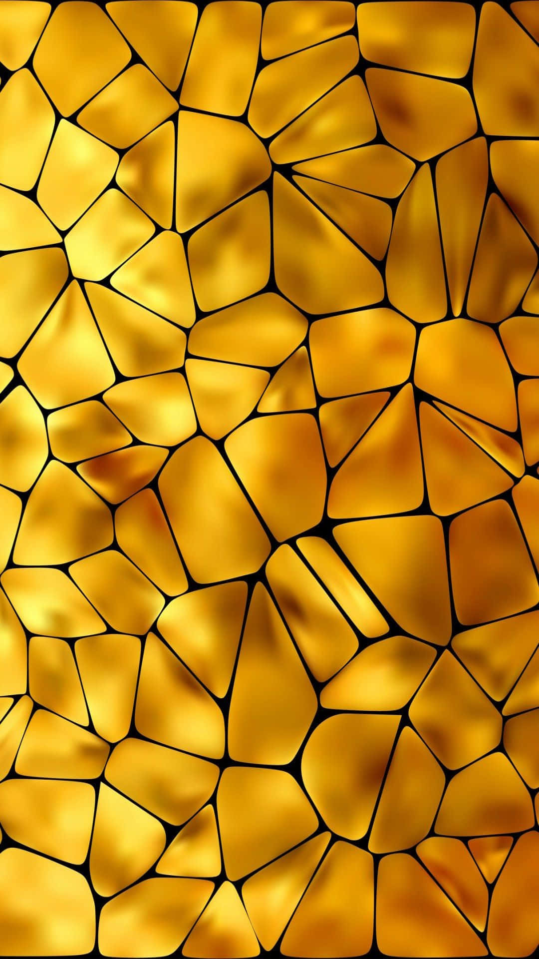 golden glass mosaic, metallic tiles, glossy highlights, Full HD Phone Wallpaper
