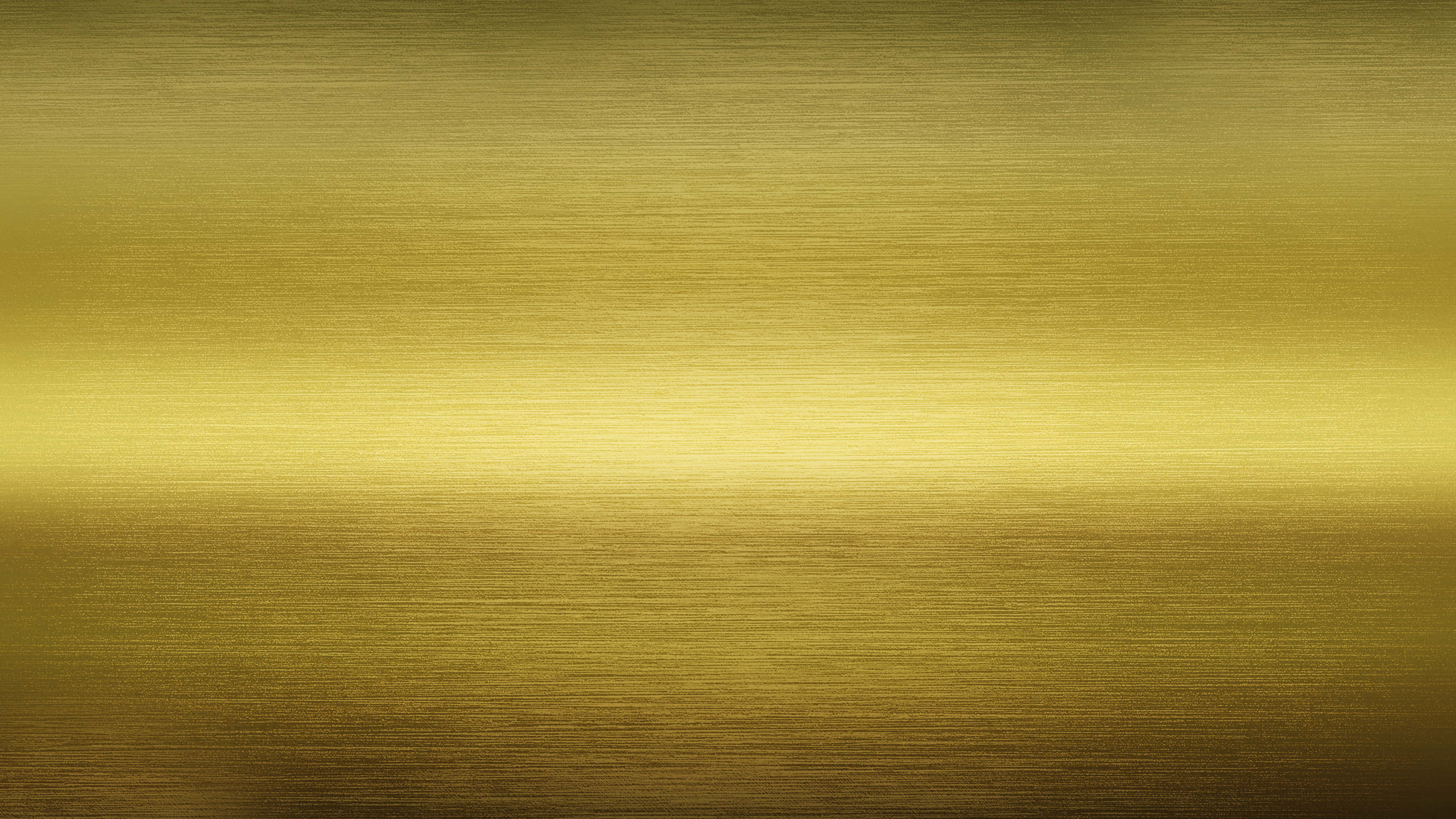 Metallic Gold, brushed gold metal surface, horizontal texture, 4K Desktop Wallpaper