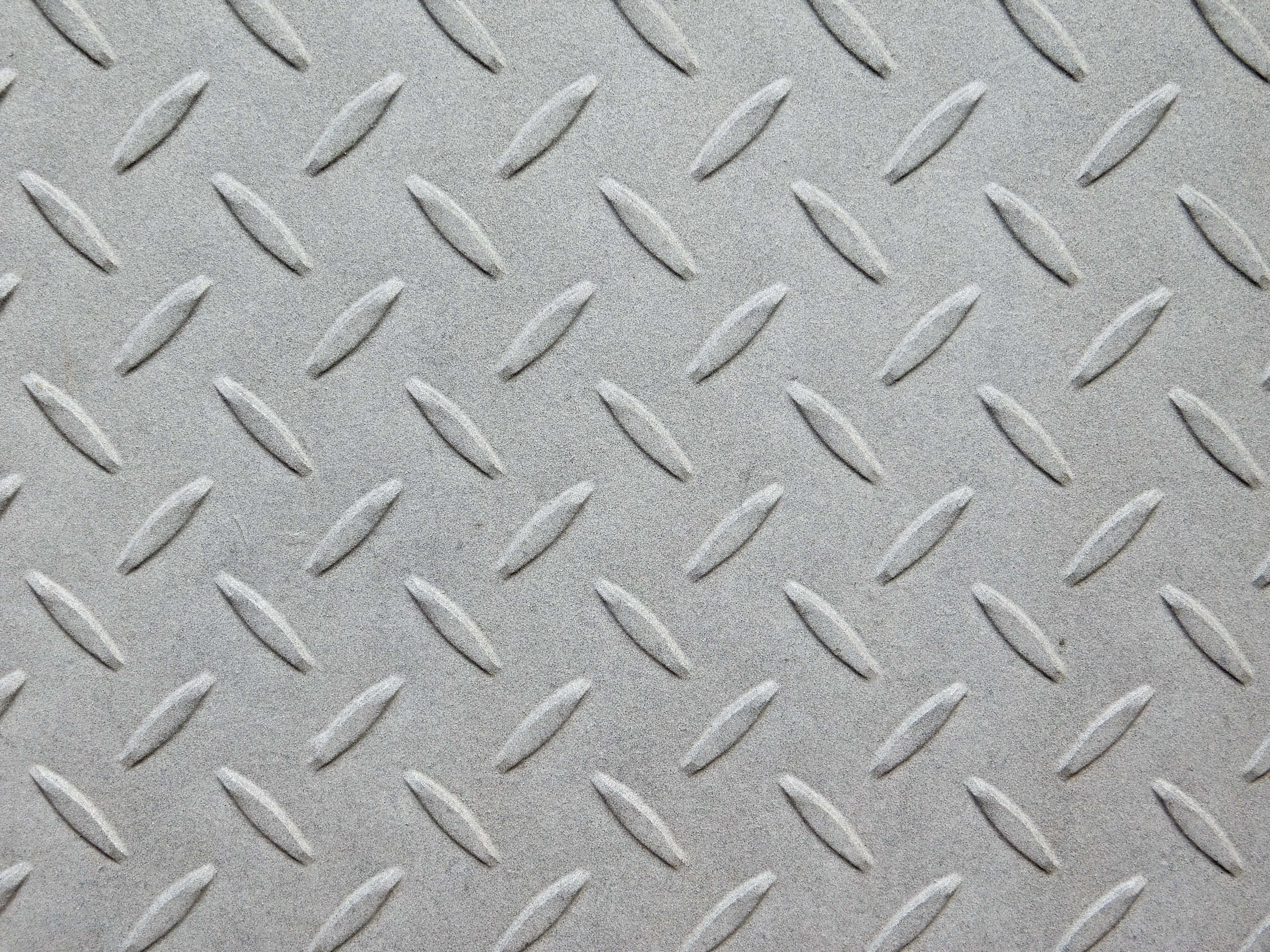 gray diamond plate metal, raised textured patterns, 4K Desktop Wallpaper