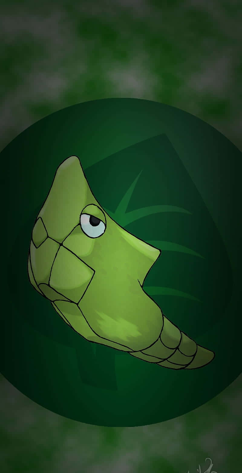 Metapod, green leaf, cartoon turtle, HD Phone Wallpaper