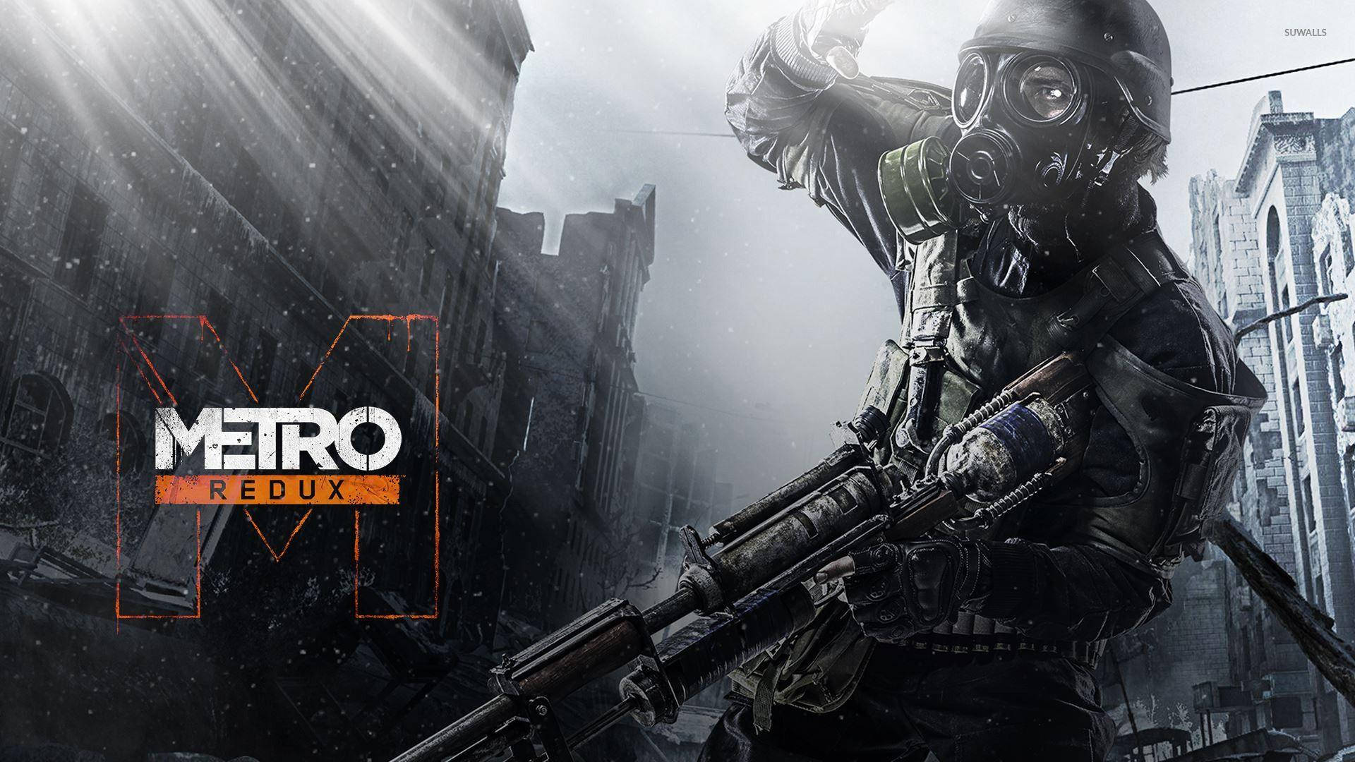 Metro 2033 Redux, gas mask, tactical gear, Full HD Desktop Wallpaper