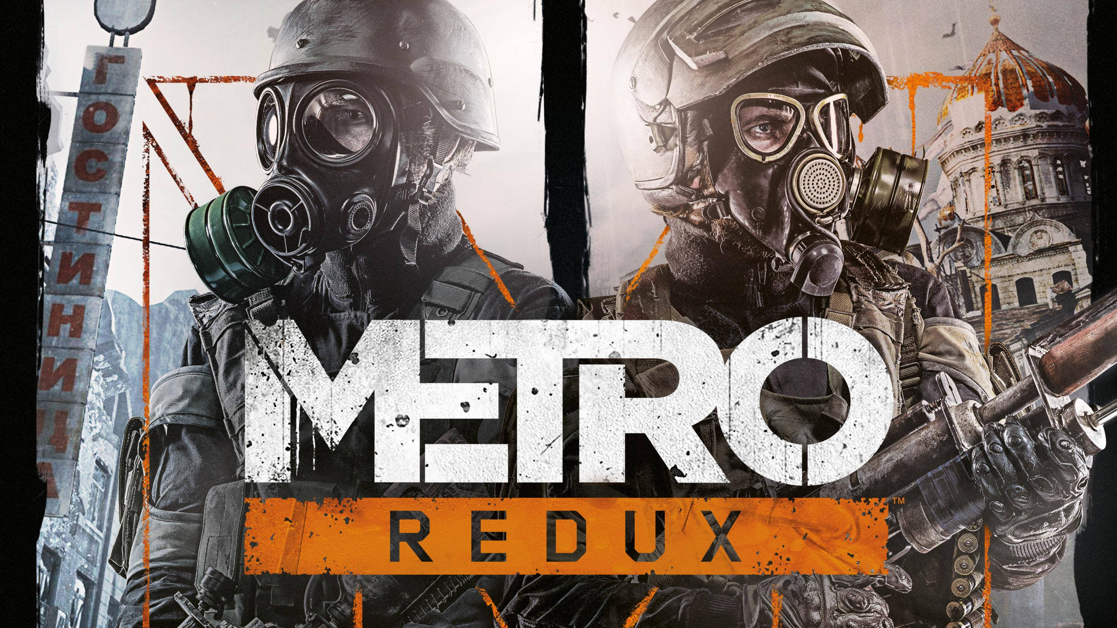 Metro 2033 Redux, soldier, gas-masked soldiers, 4K Desktop Wallpaper