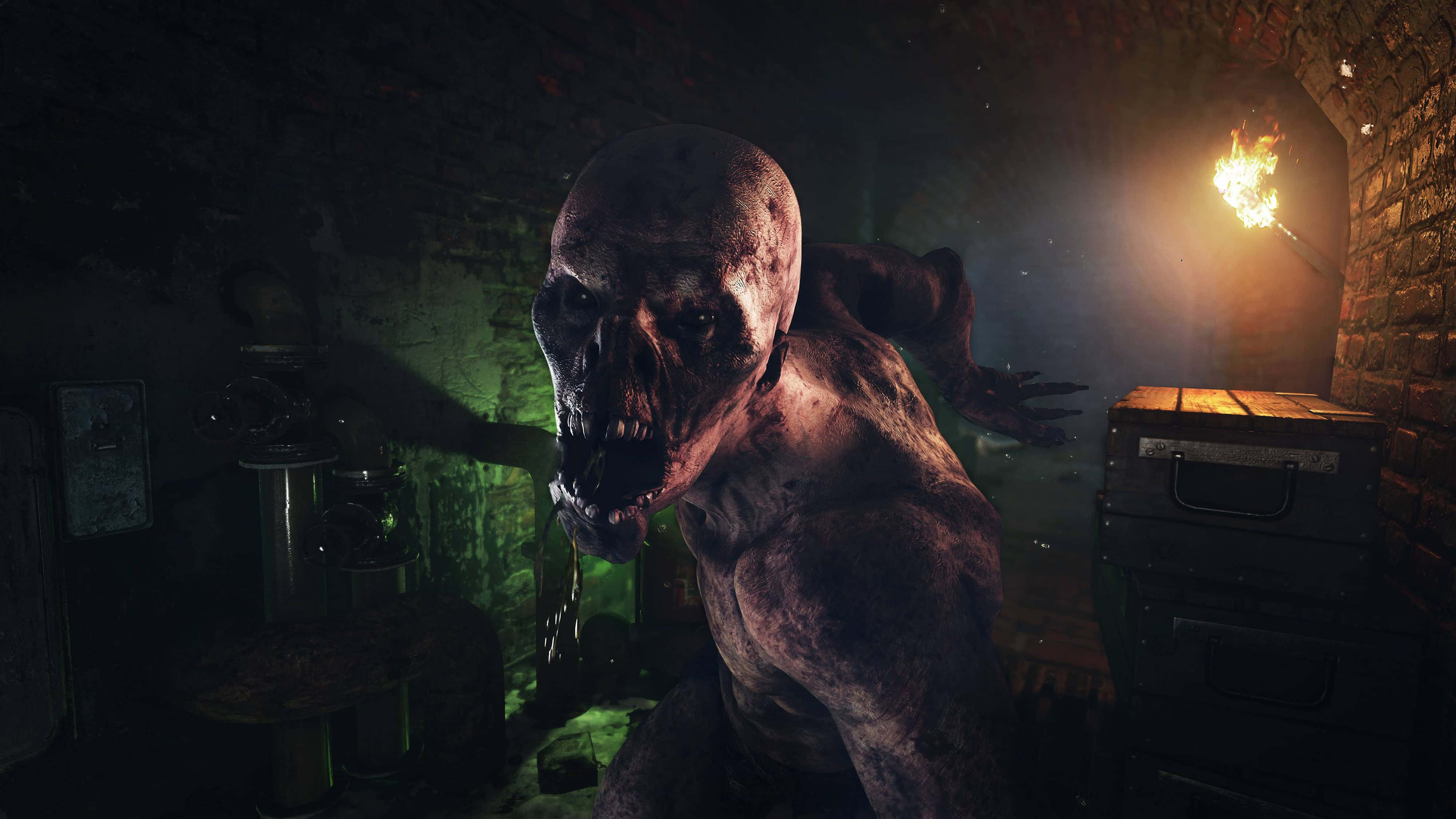 Metro Exodus 4K, post-apocalyptic Russia, grotesque zombie, 4K Desktop Wallpaper