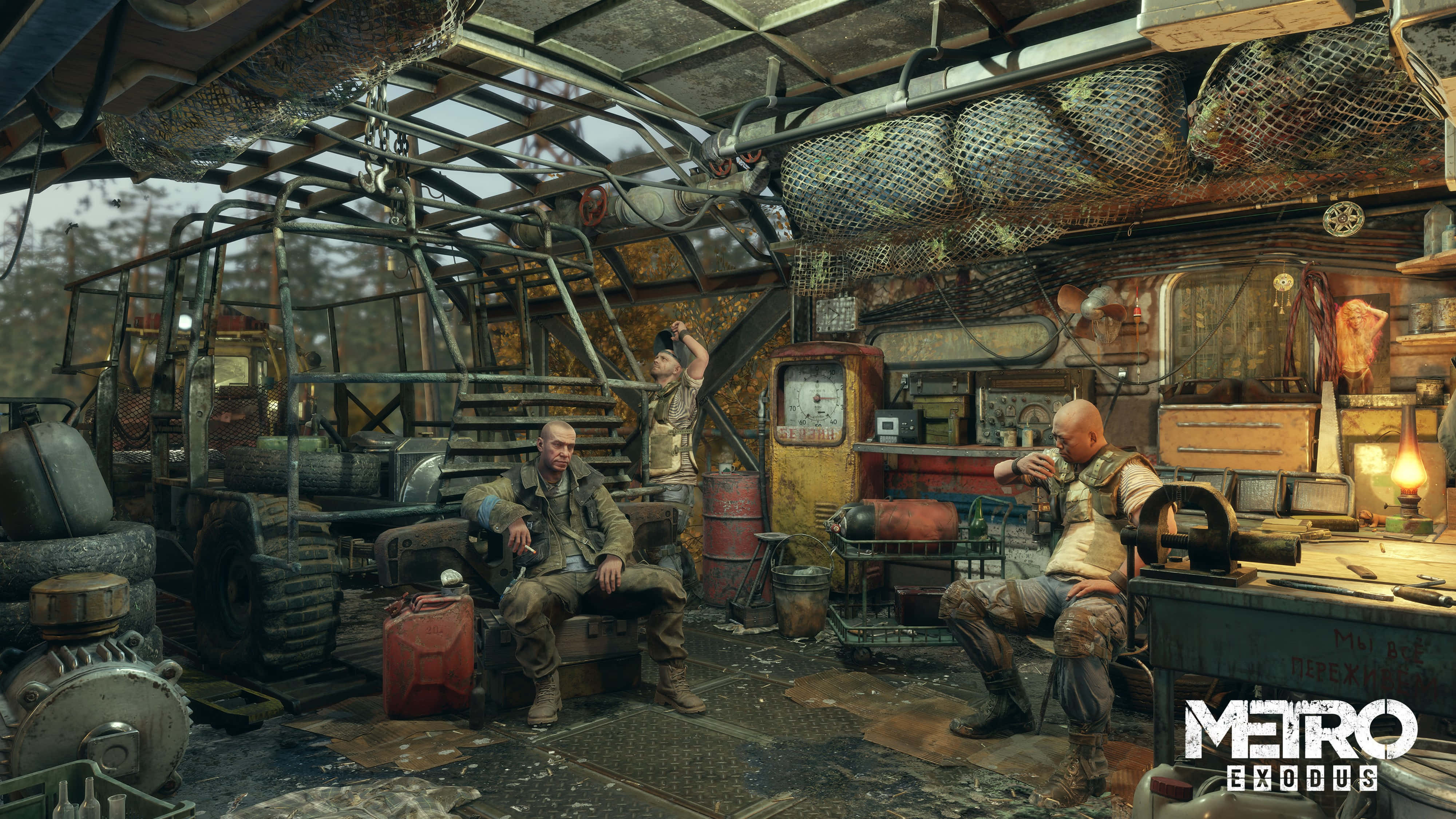Metro Exodus, 4K resolution, post-apocalyptic world, 4K Desktop Wallpaper