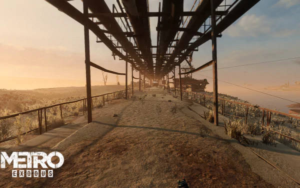 Metro Exodus, desert, 3440x1440, SD Desktop Wallpaper