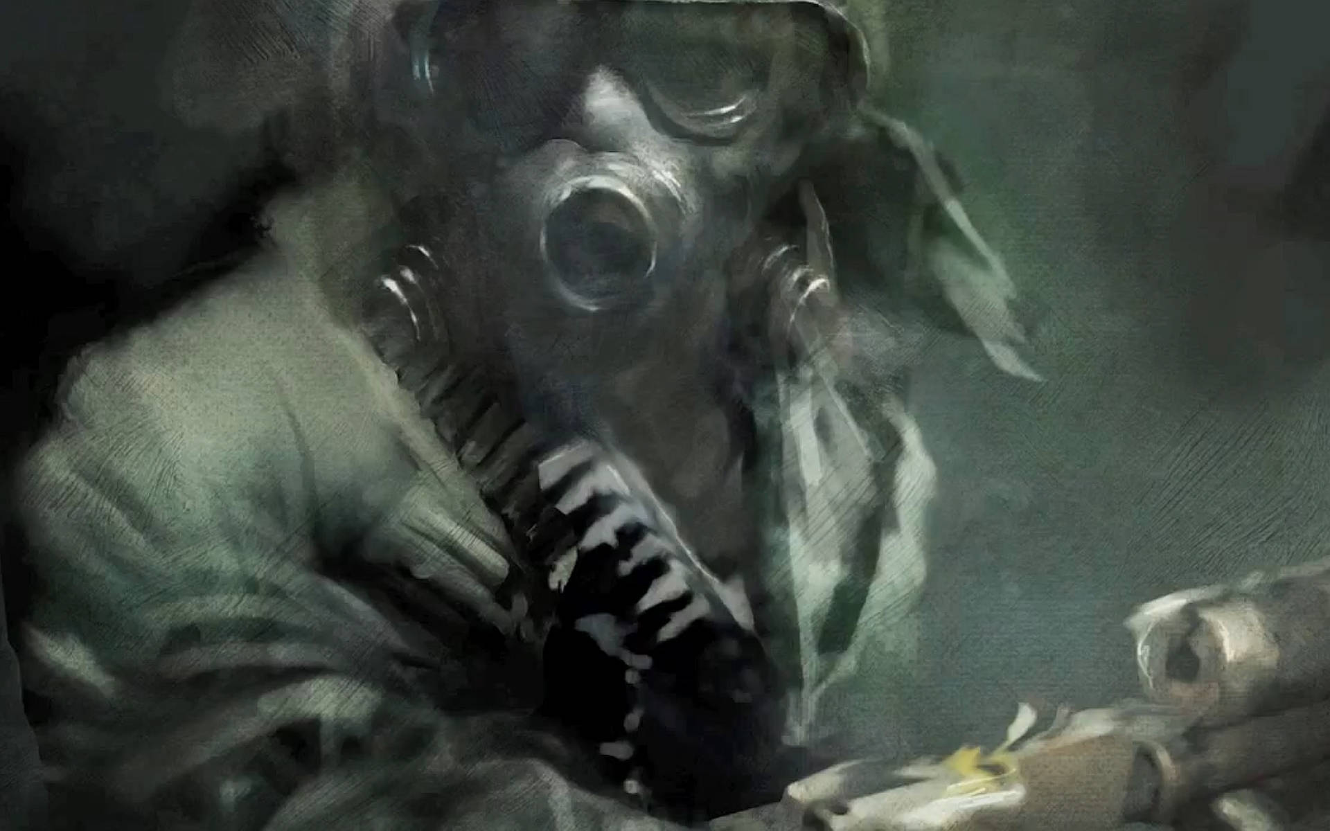 Metro Last Light, gas mask, goggles, Full HD Desktop Wallpaper