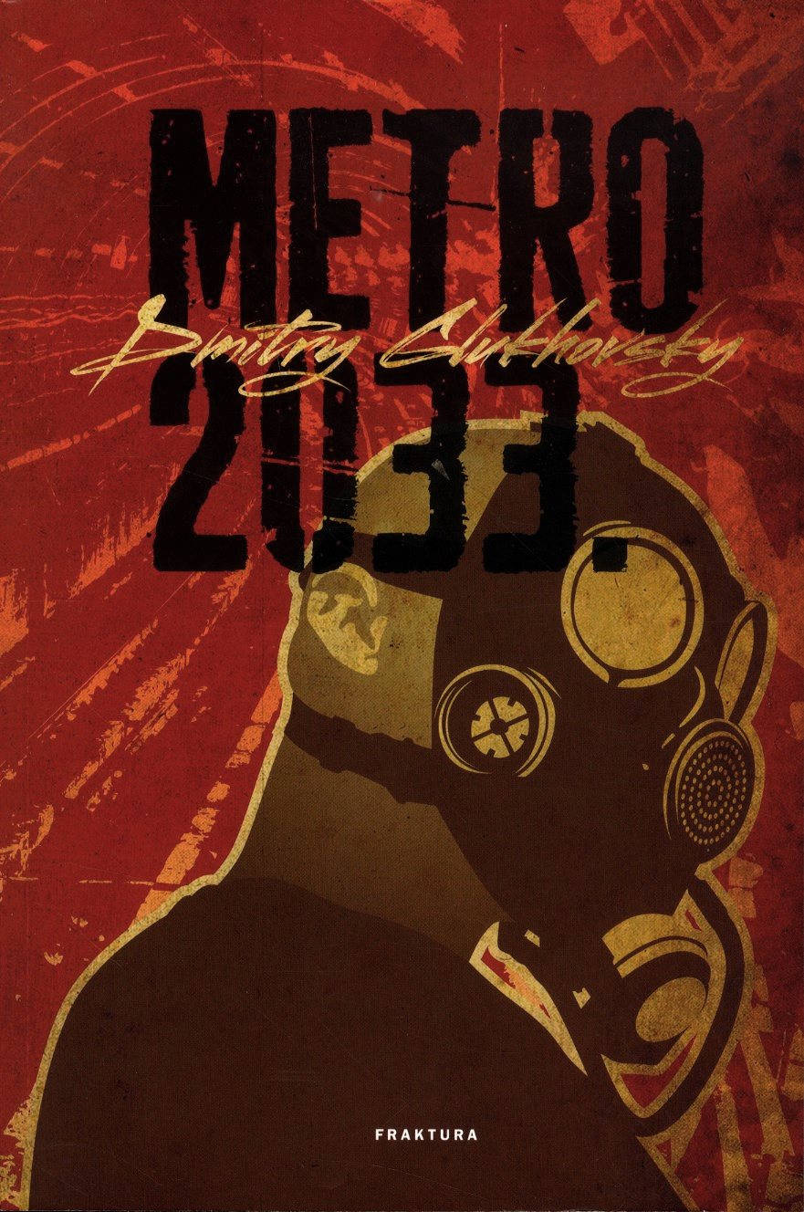 Metro 2033, gas-masked figure, textured red background, HD Phone Wallpaper