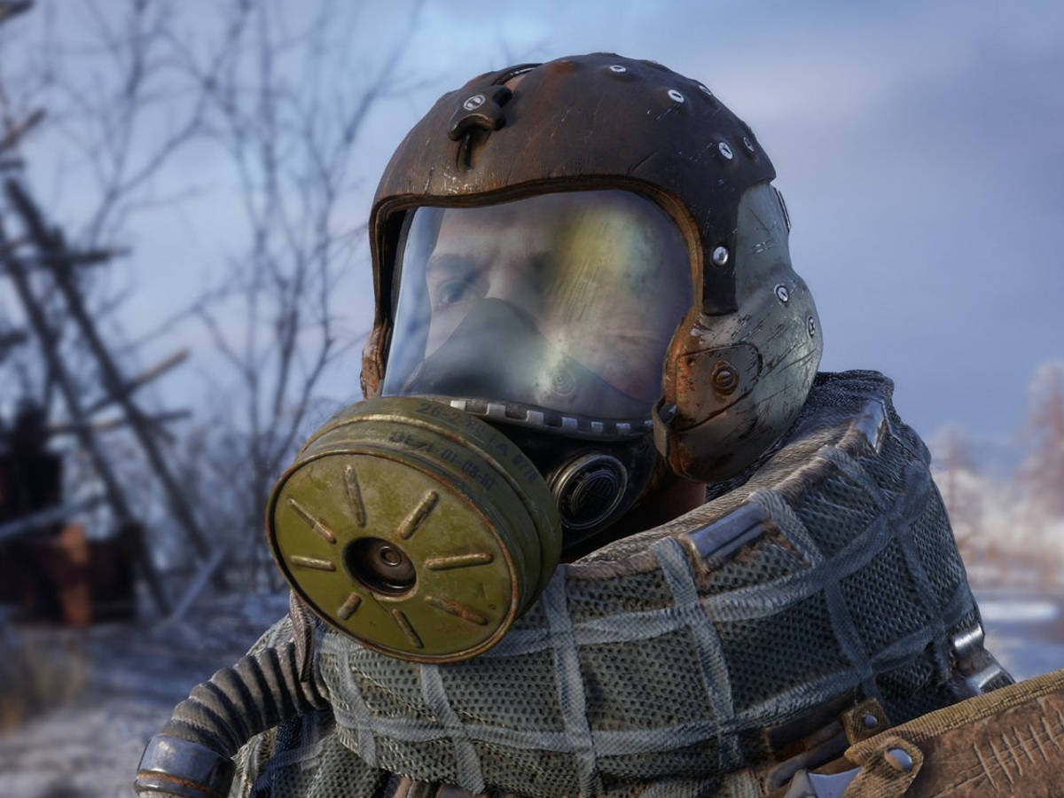 Metro Phone, gas mask, weathered gas mask, SD Desktop Wallpaper