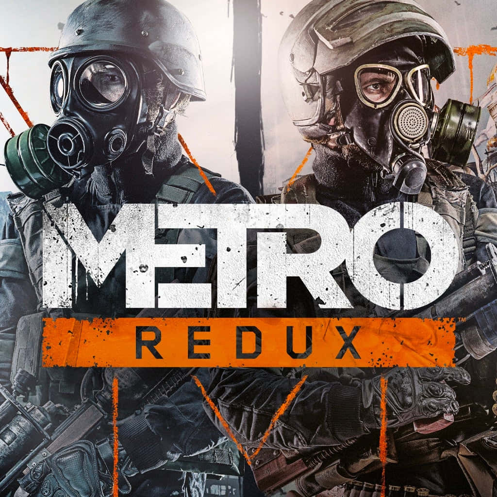 Metro, subway system, gas masks, SD Desktop Wallpaper