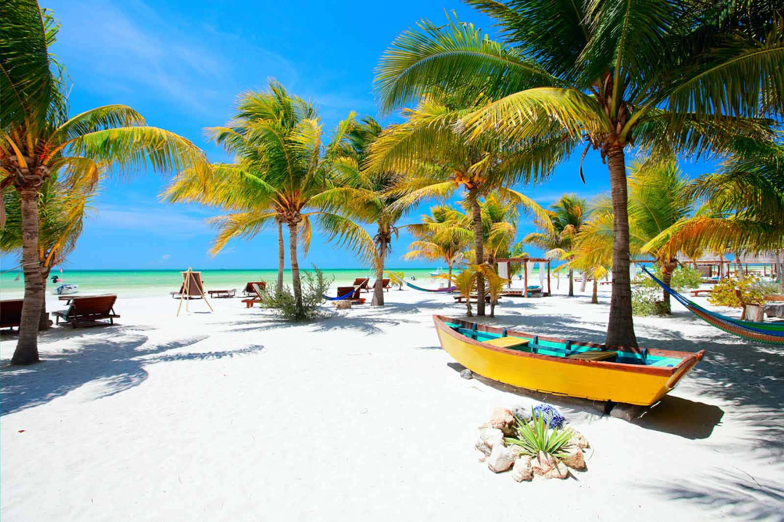 Mexican Beach, Sunset, white sand, HD Desktop Wallpaper