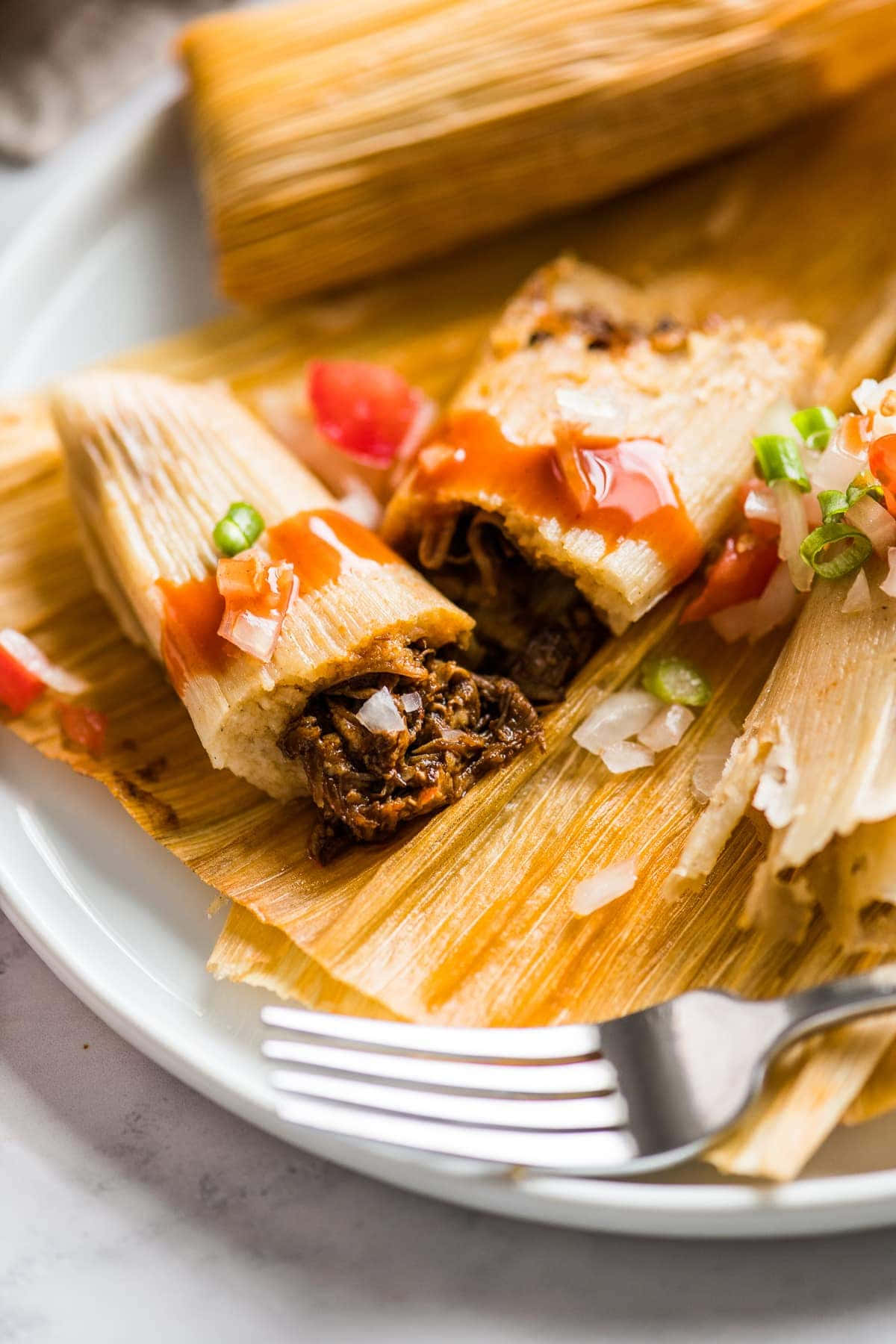 tamale, steamed tamales, savory meat filling, HD Phone Wallpaper
