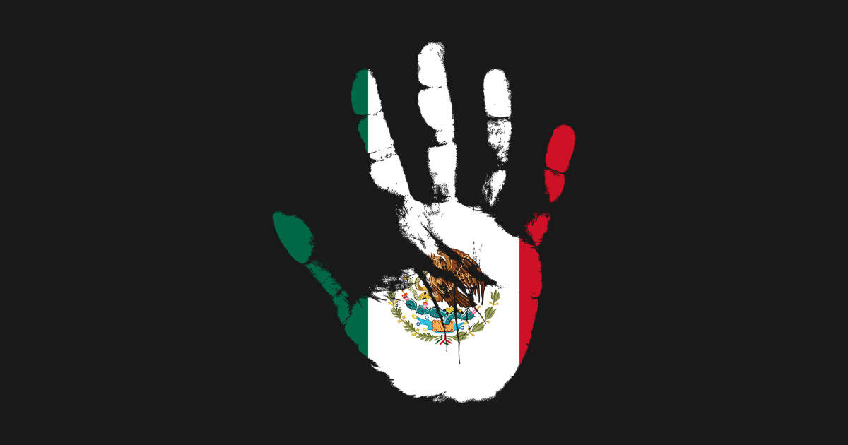 Mexico flag, national colors, emblem, SD Desktop Wallpaper