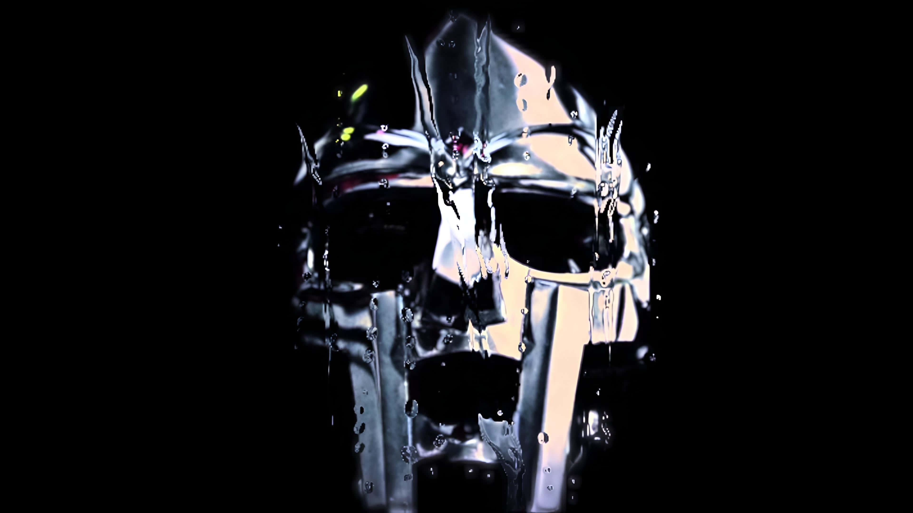 M F Doom, mask, metallic skull helmet, 4K Desktop Wallpaper
