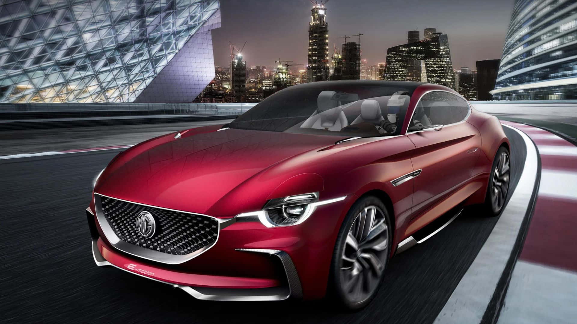 Mg, red, twilight, Full HD Desktop Wallpaper