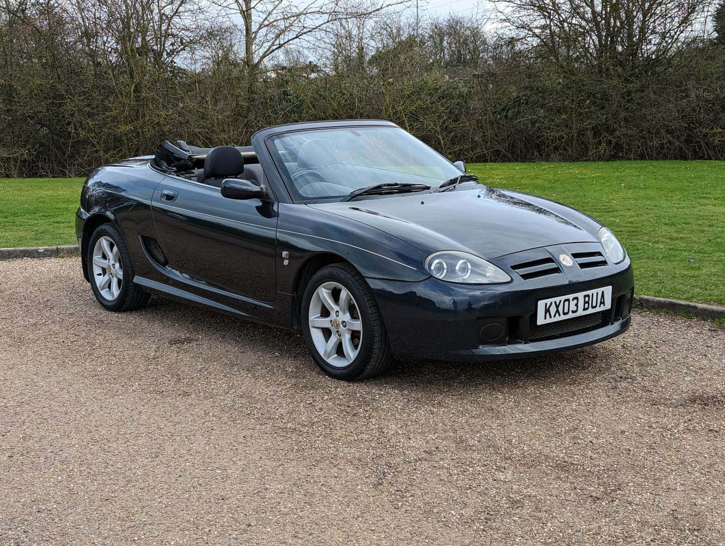 MG TF, black, convertible sports car, HD Desktop Wallpaper