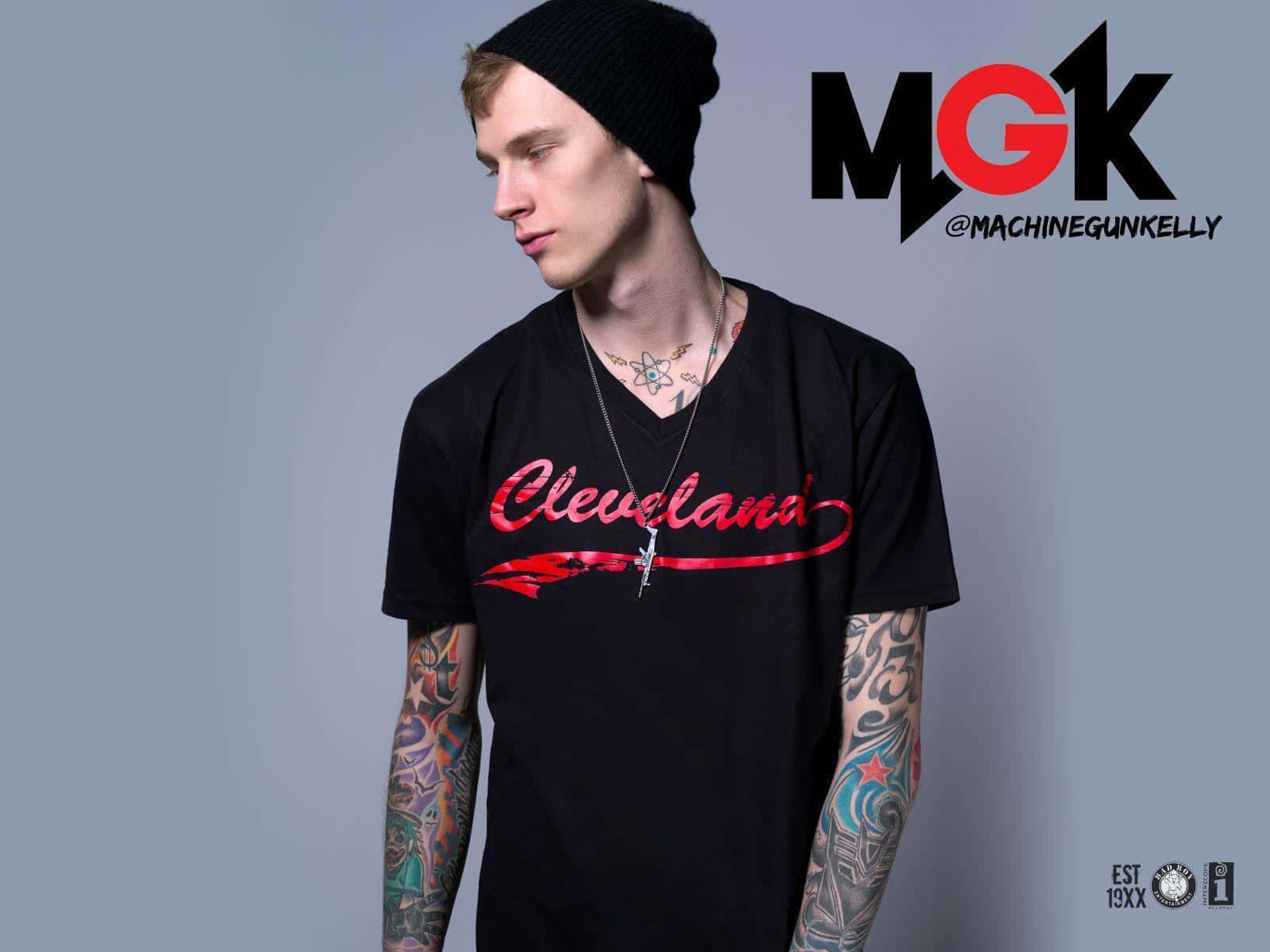 MGK, Cleveland t-shirt, beanie, HD Desktop Wallpaper
