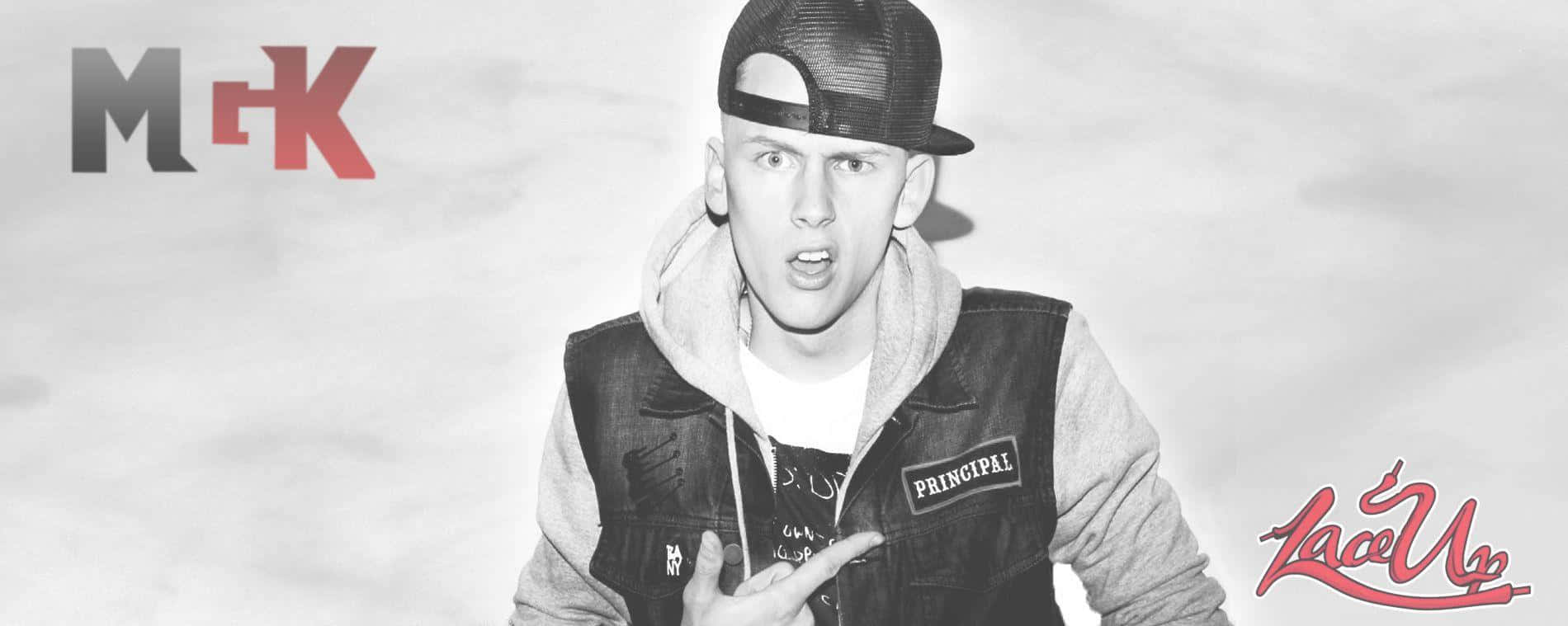 MGK, backwards cap, vest, HD Desktop Wallpaper