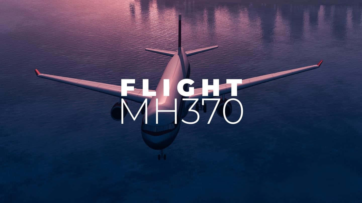 Mh370, commercial airplane, calm ocean, HD Desktop Wallpaper