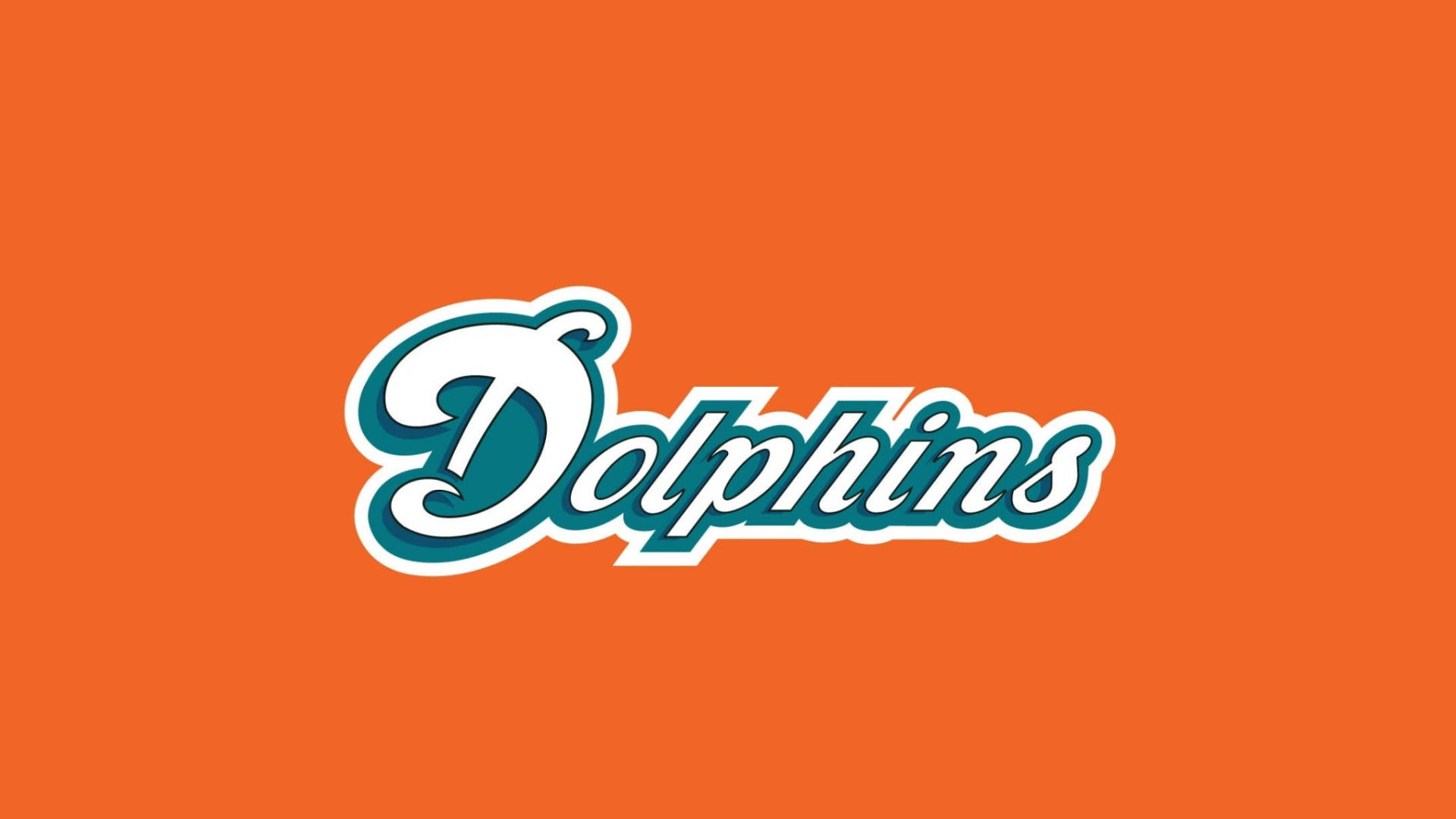 Miami Dolphins, teal, white, Full HD Desktop Wallpaper
