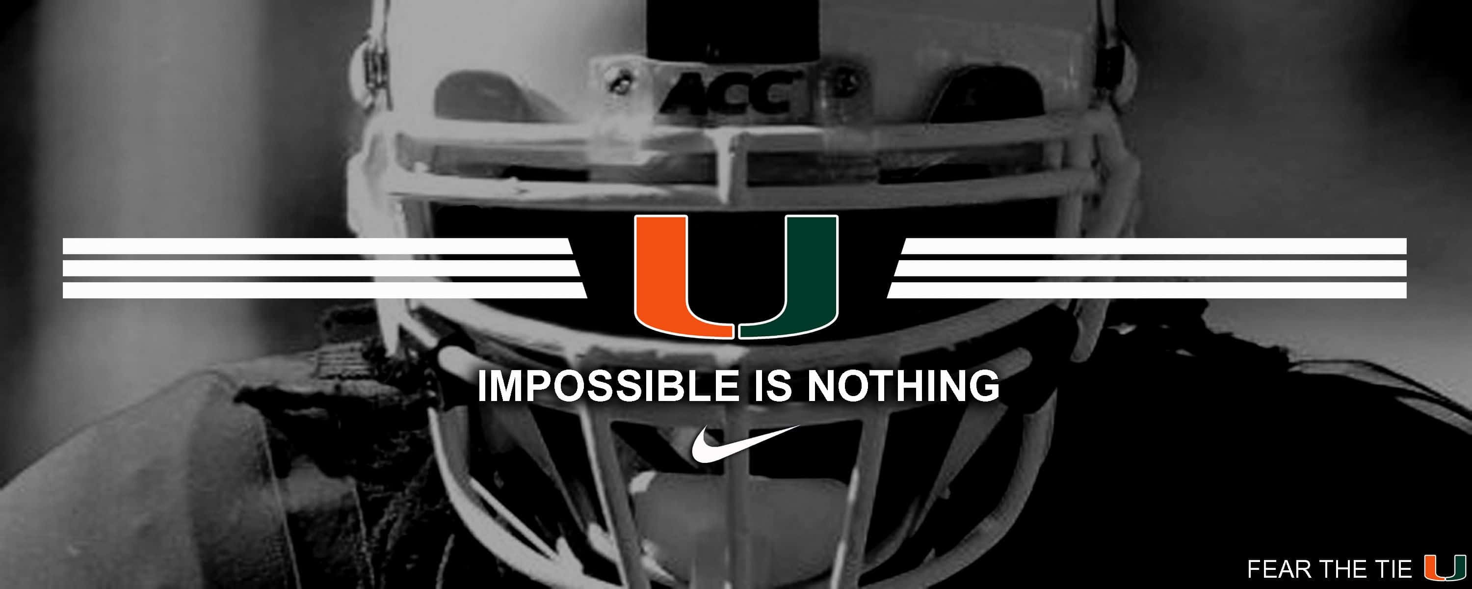 Miami Hurricanes, black and white, football player, 2K Desktop Wallpaper