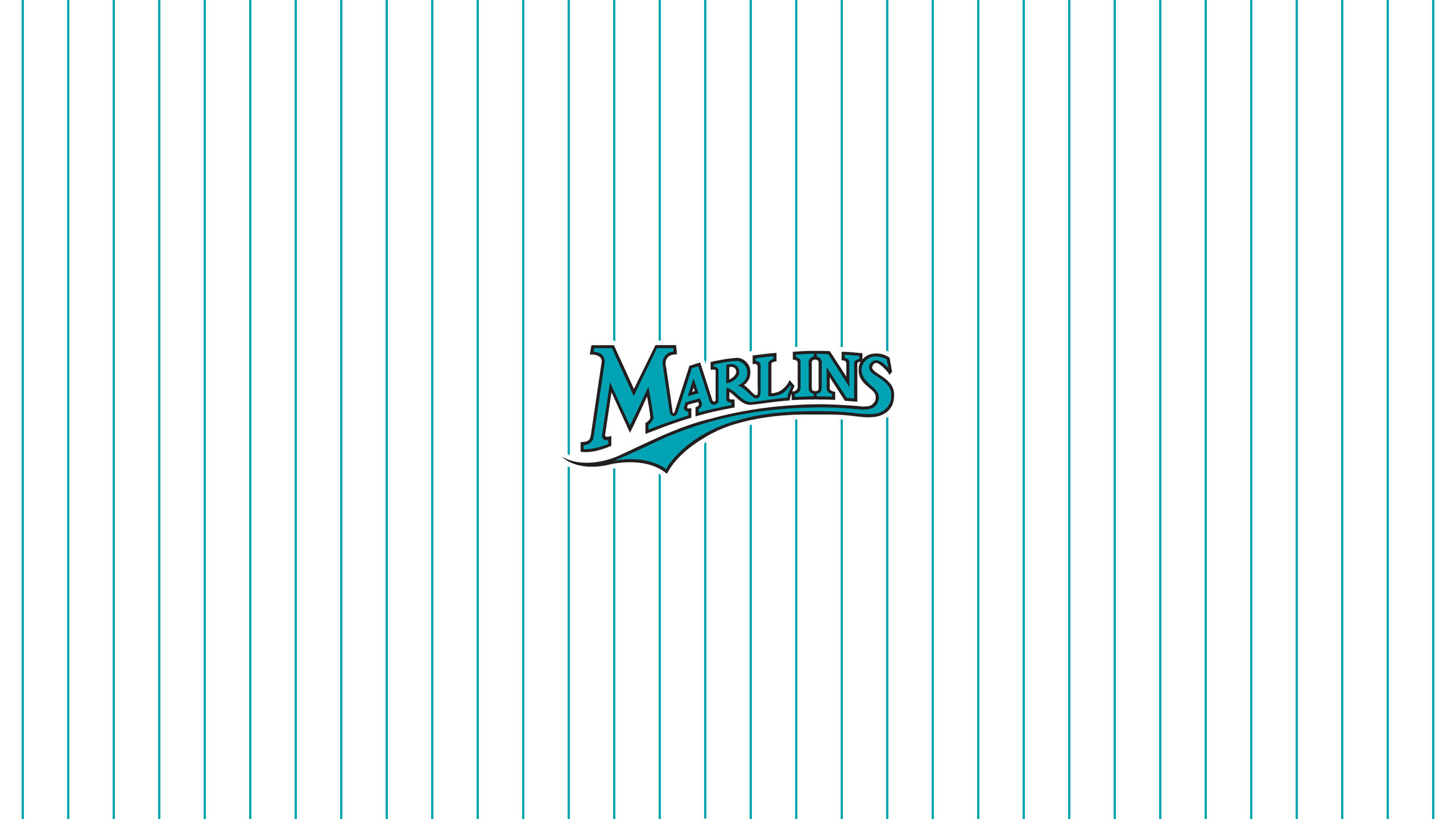 Miami Marlins, 1993 logo, teal, 2K Desktop Wallpaper