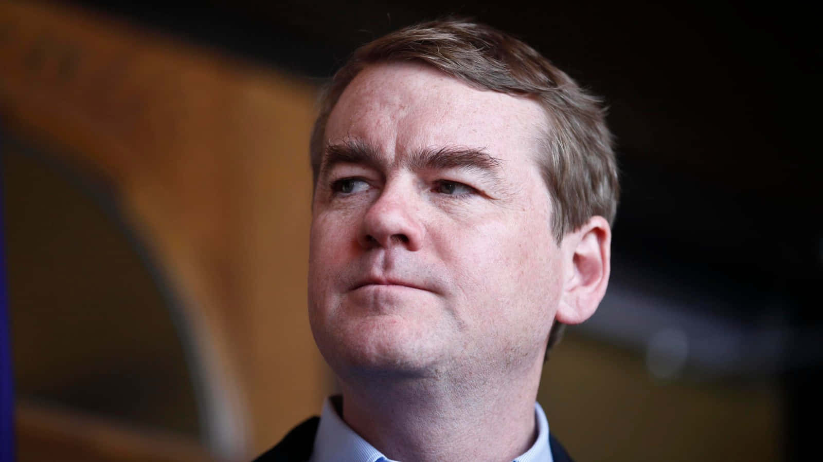 Michael Bennet, suit, close-up portrait, HD Desktop Wallpaper