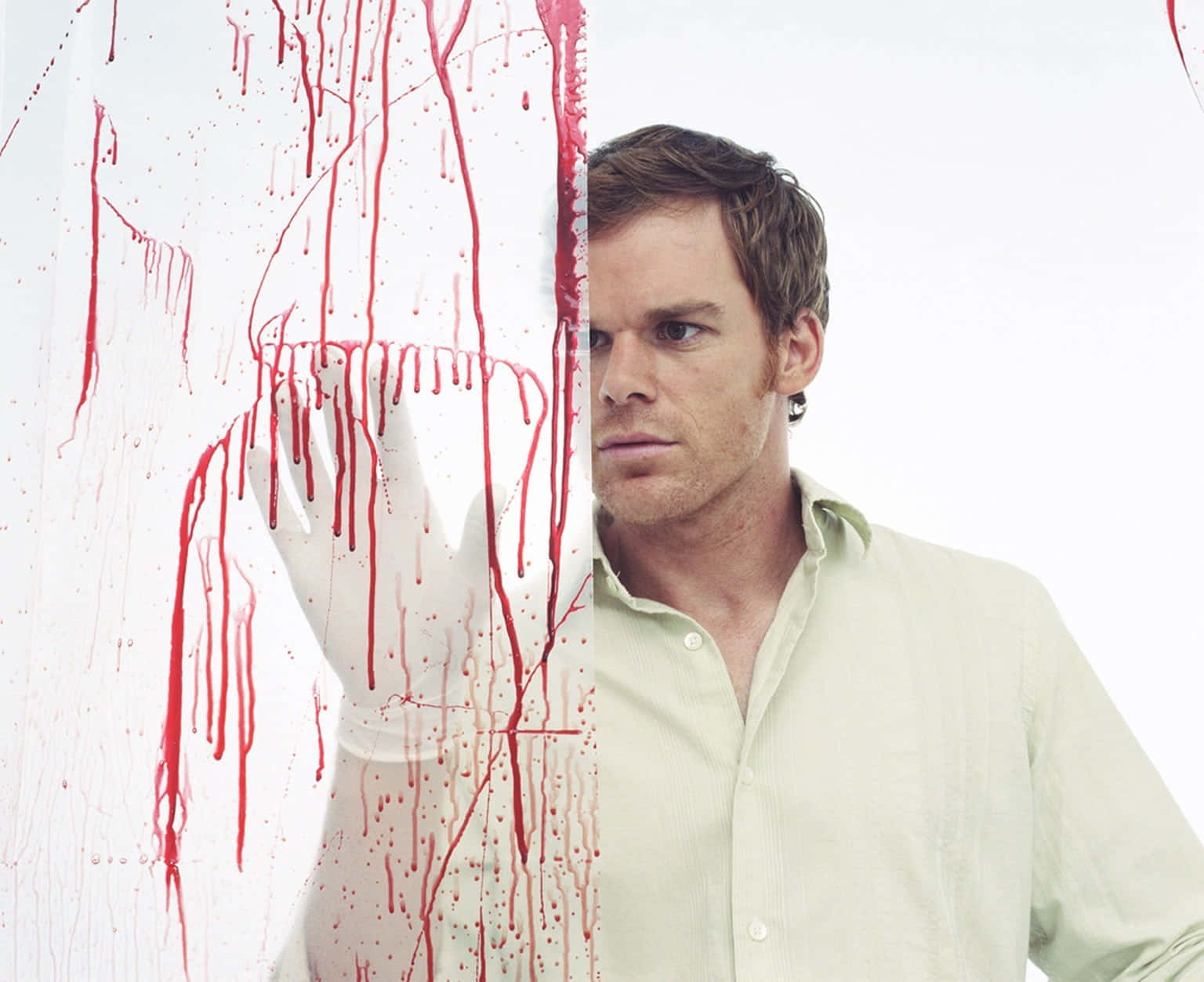 Michael C. Hall, black suit, light shirt, HD Desktop Wallpaper