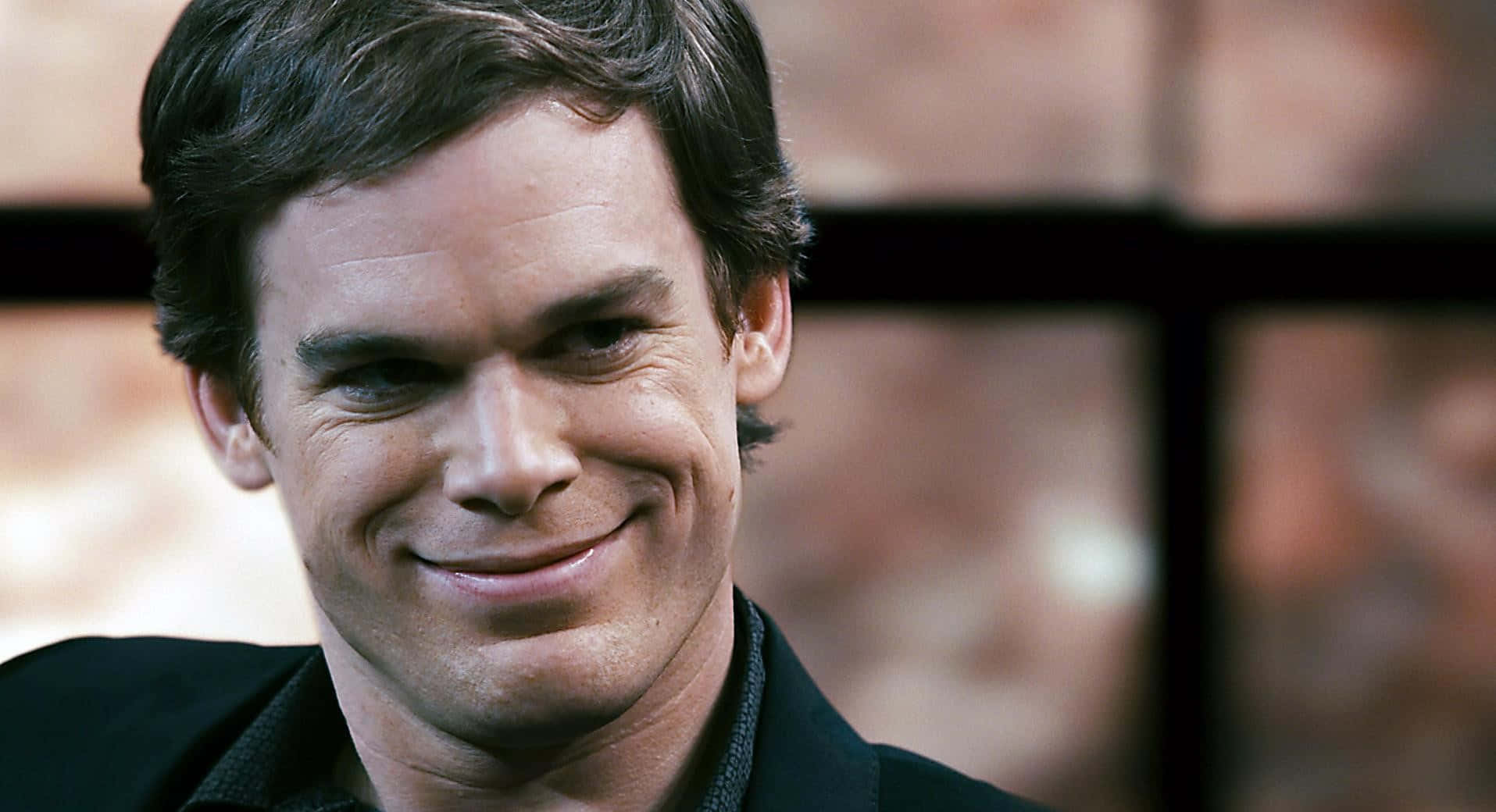 Michael C. Hall, dark hair, warm smile, HD Desktop Wallpaper